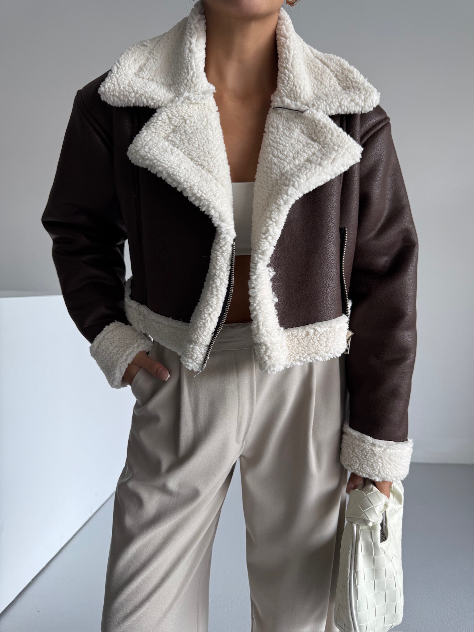 Yumoş Peluş Mont