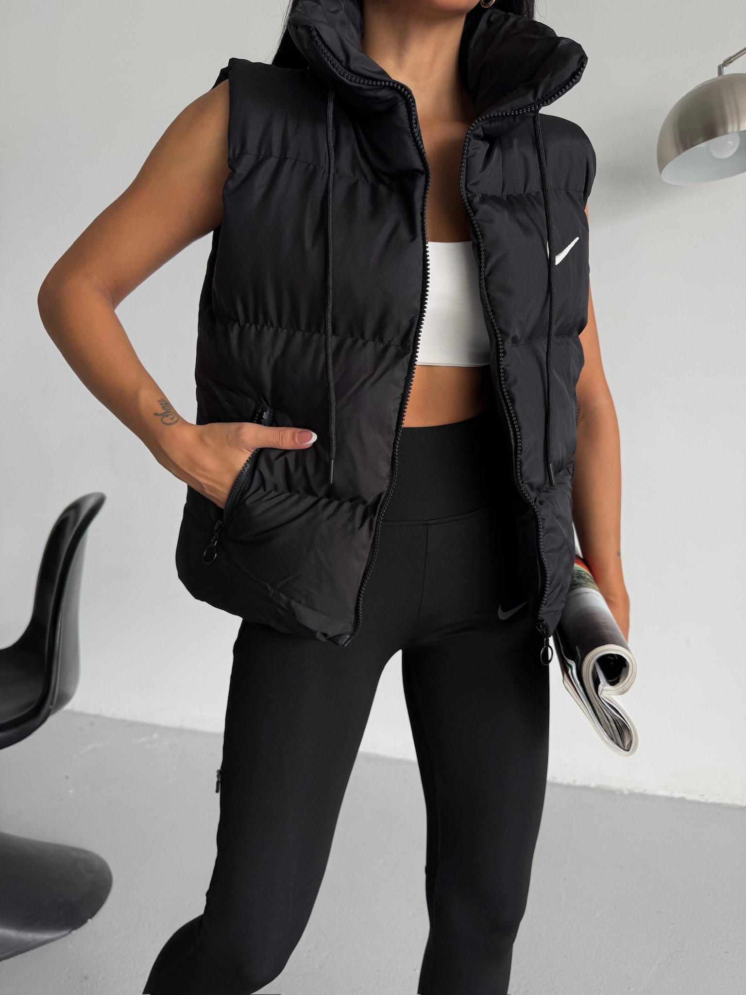  Kuş Tüyü Şişme Yelek