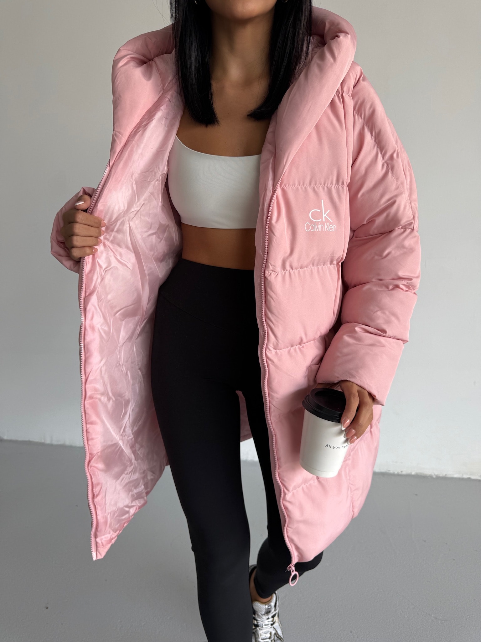 Premium Oversize Yarasa Şişme Mont