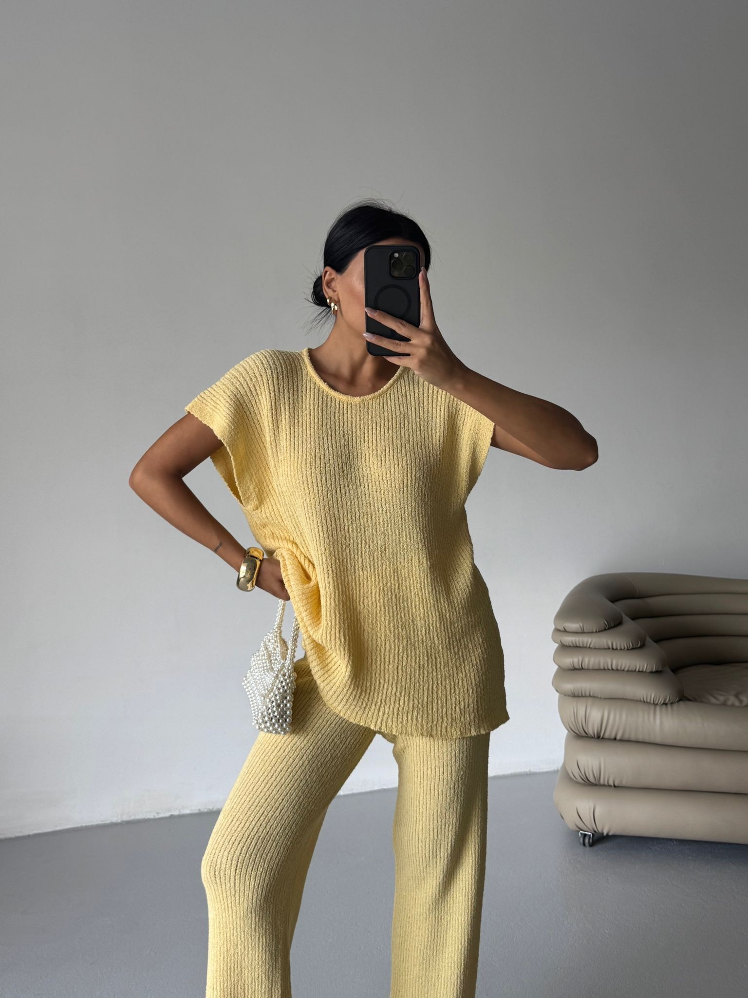 Pastel Triko Takım 