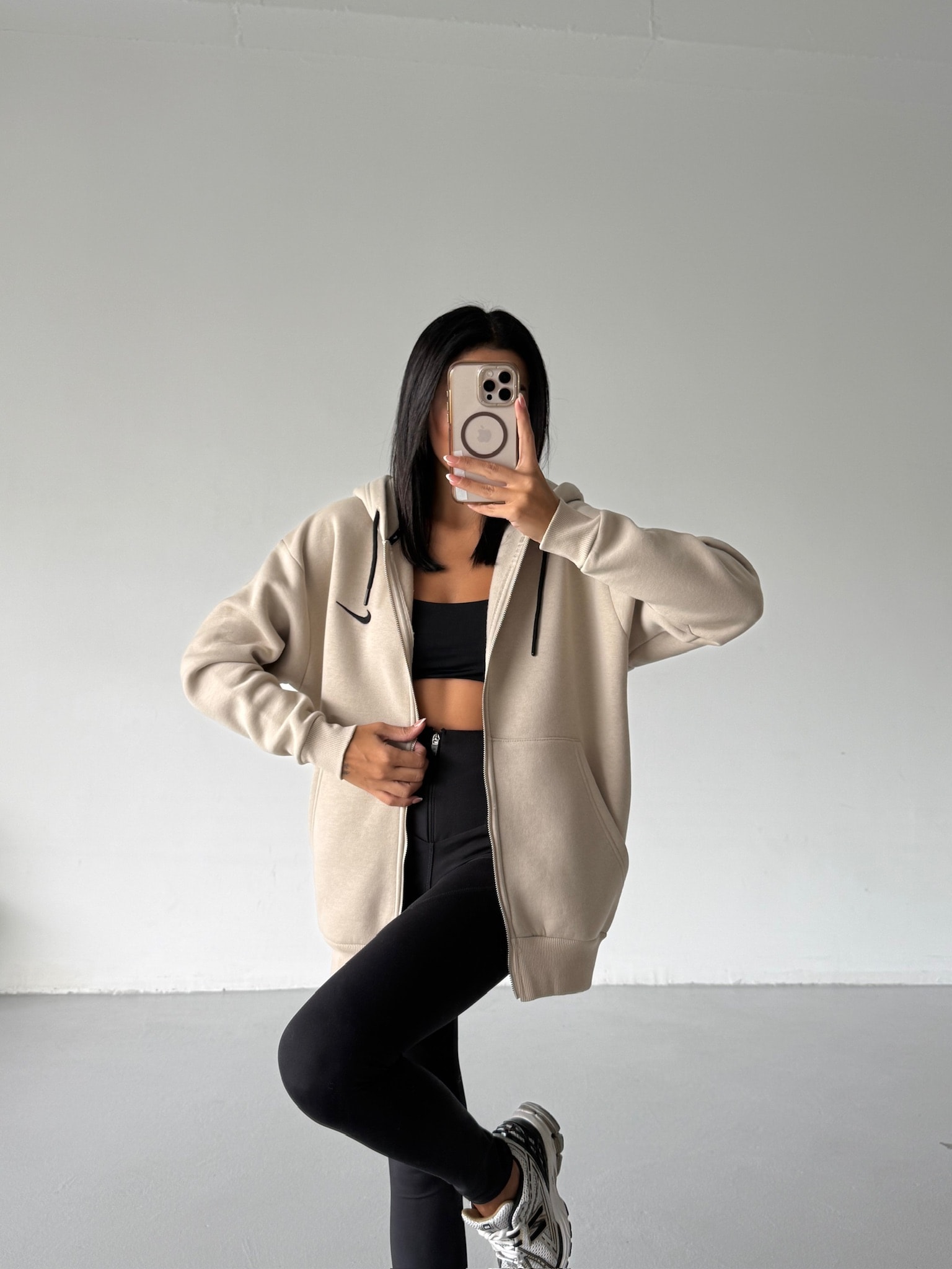 Logo Nakış İçi Polarlı Hırka