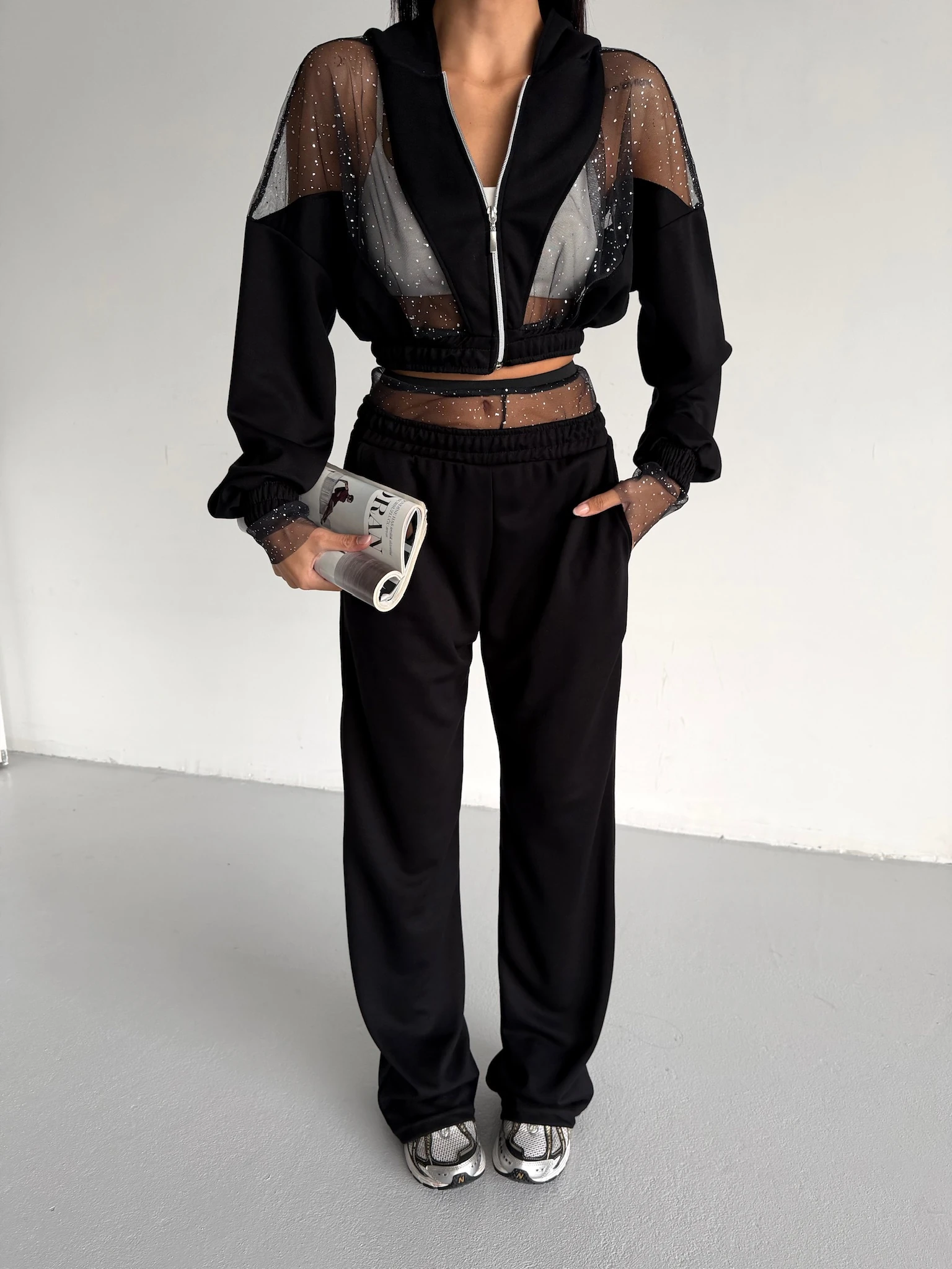 Tüllü Eşofman Takım 