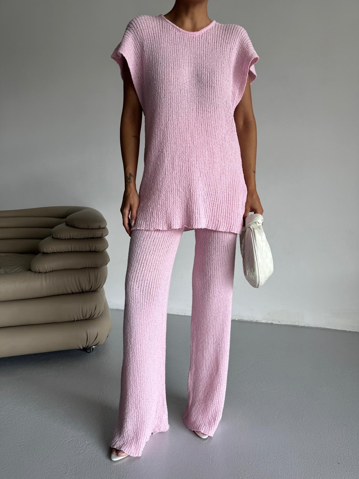 Pastel Triko Takım 