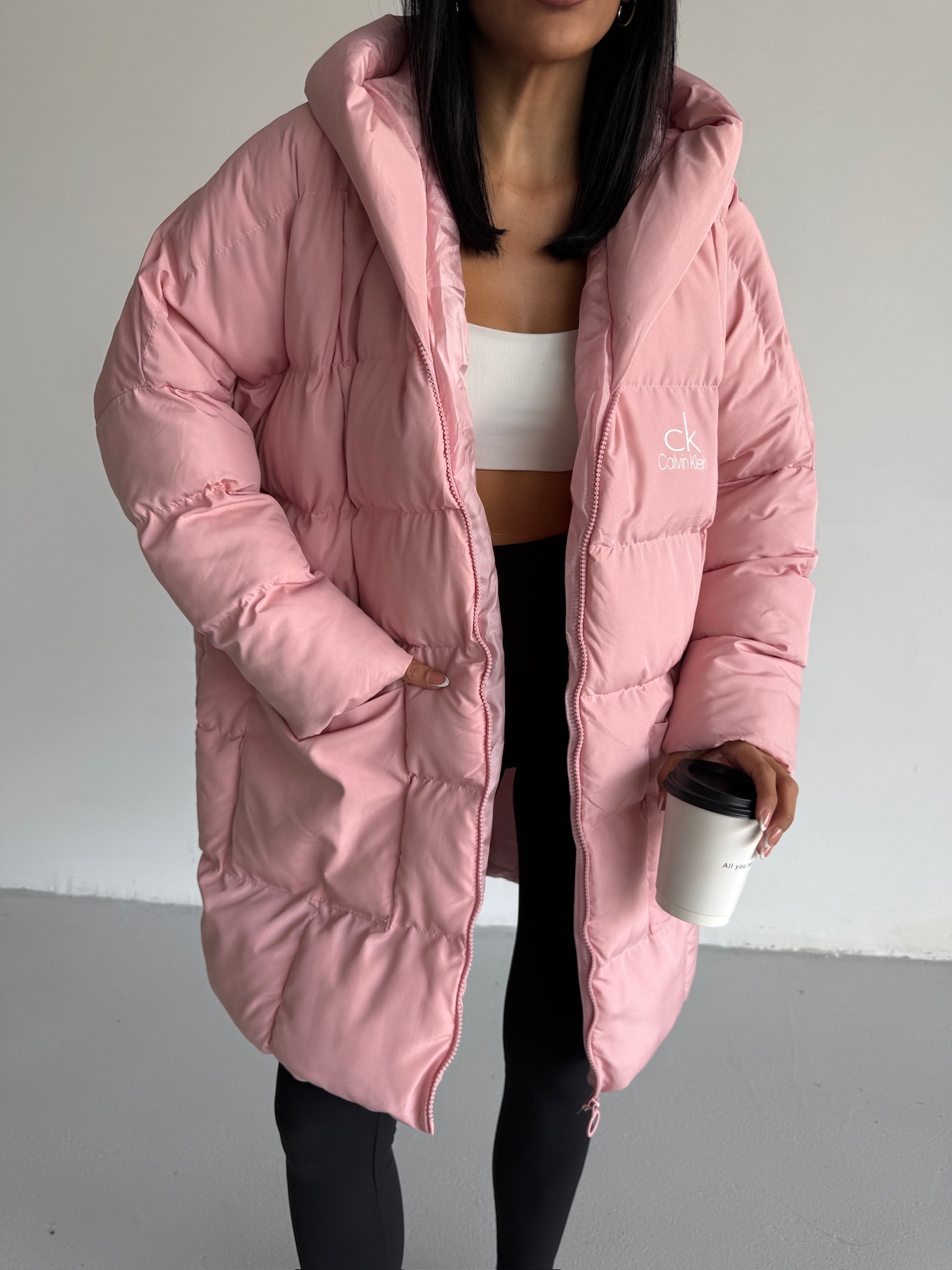 Premium Oversize Yarasa Şişme Mont