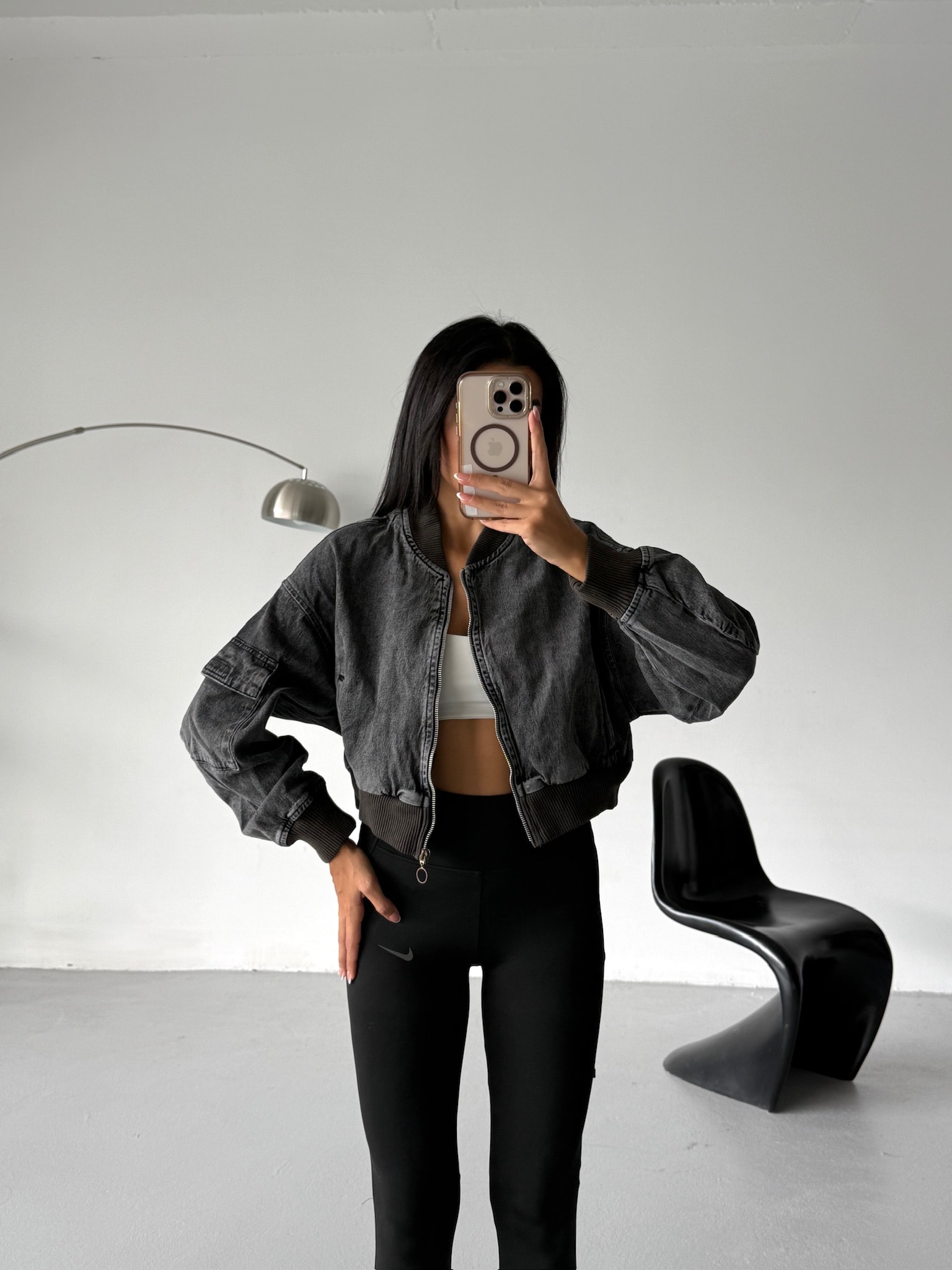 Vintage Yıkamalı Ceket