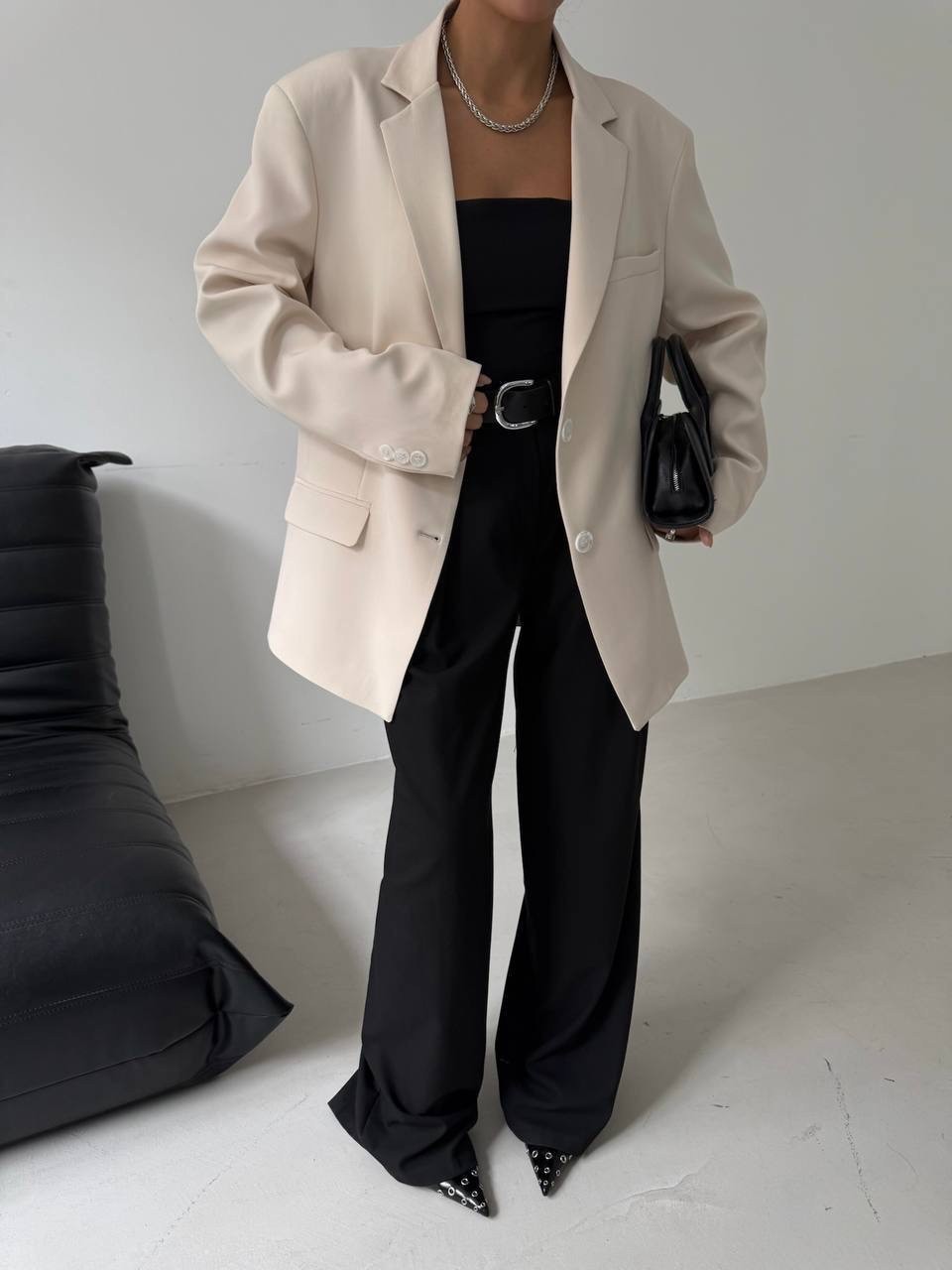 Basic Oversize Ceket