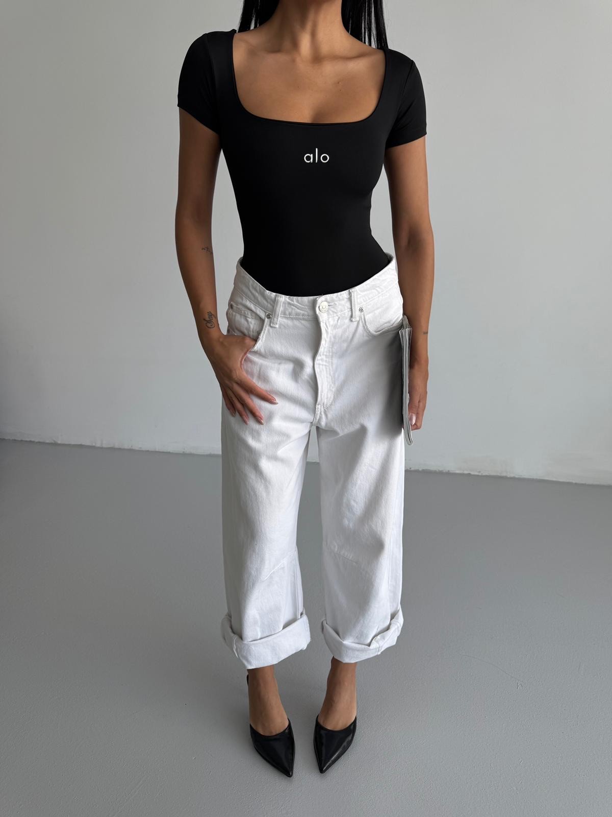 Kare Yaka Alo Bodysuit