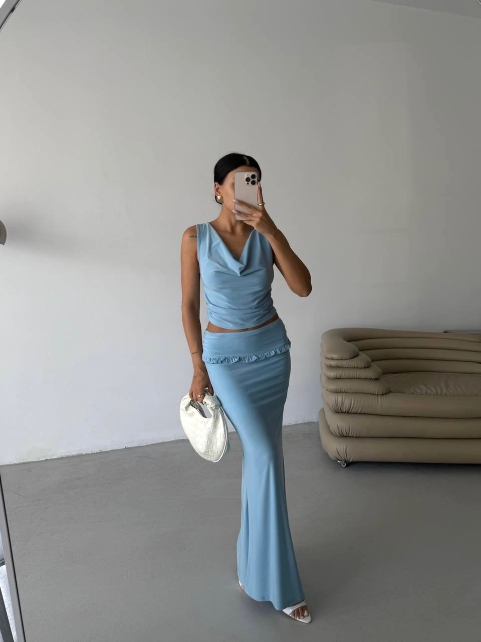 Degaje Crop Etekli Takım 