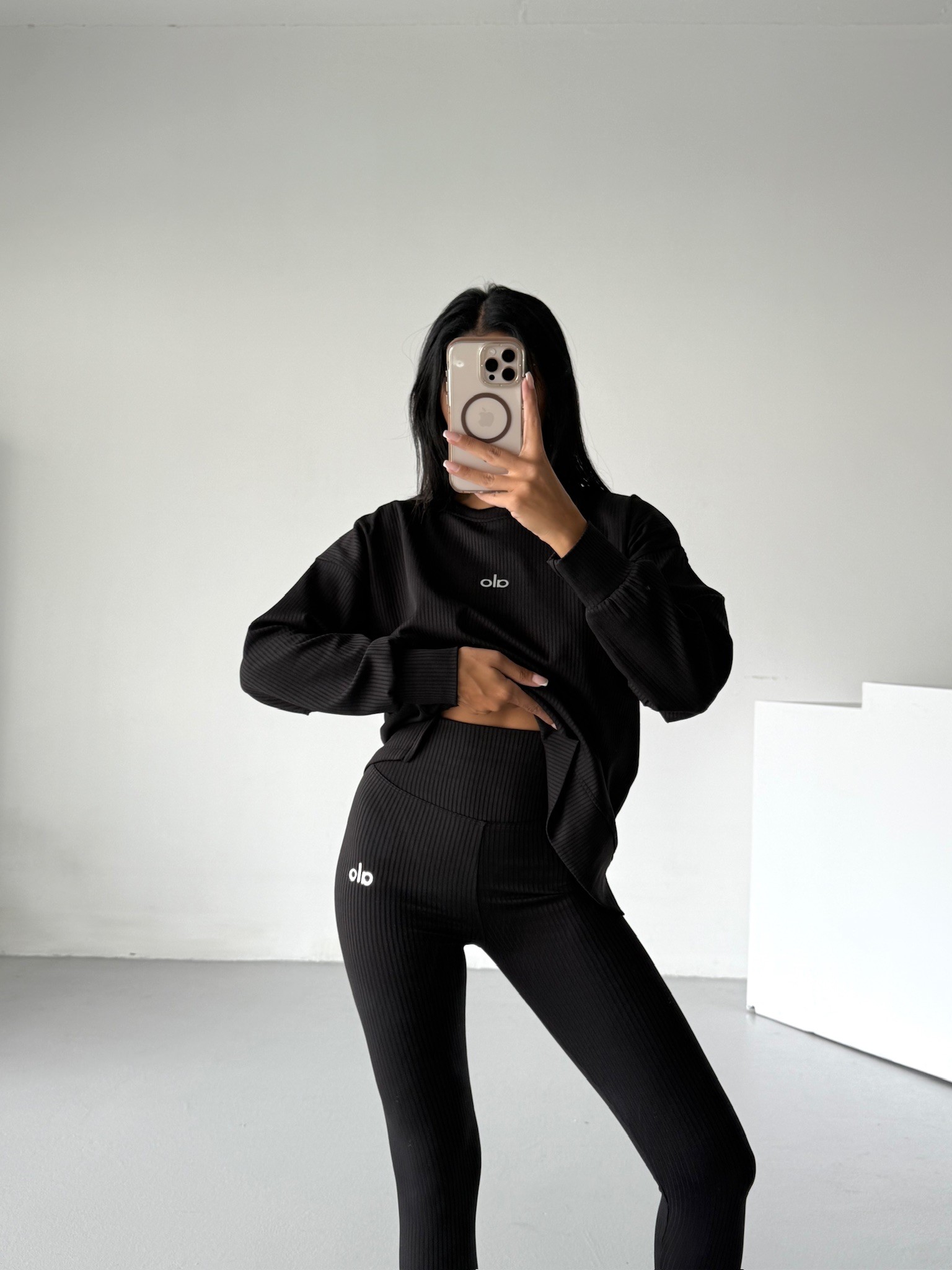 Alo Fitilli Sweat Tayt Takım 
