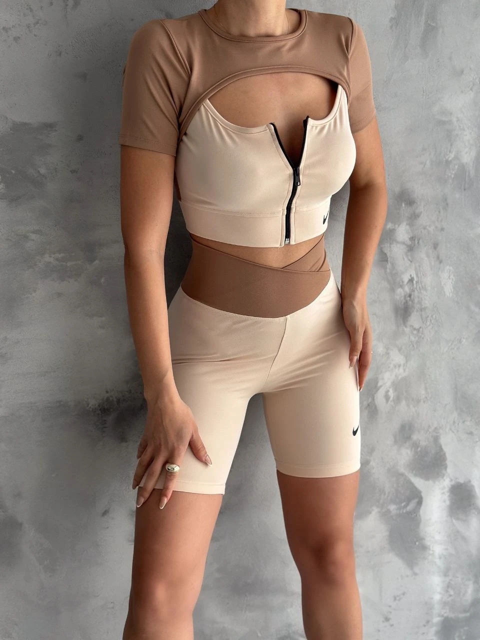 Madonna Tayt Şort Takım