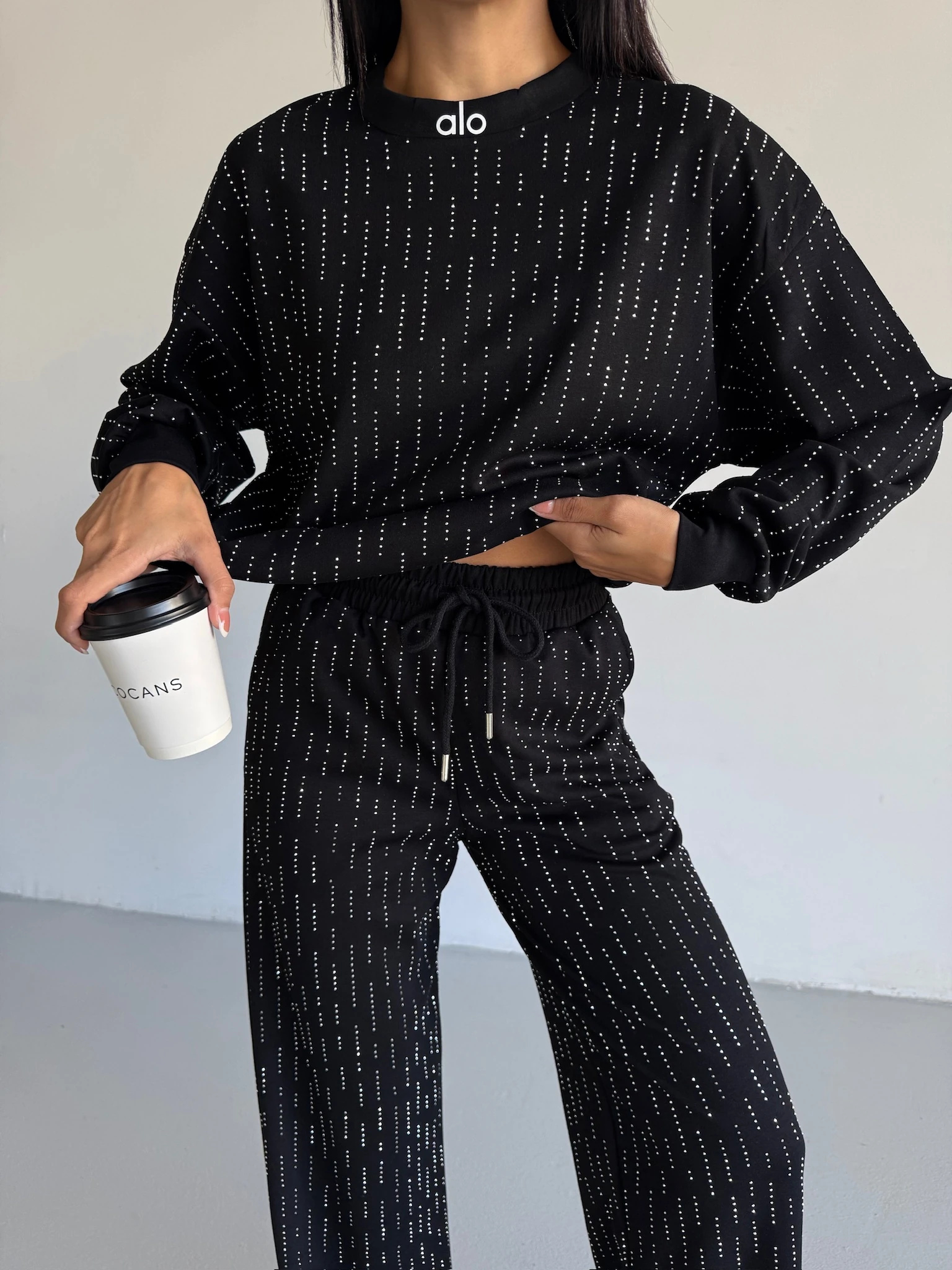 Taşlı Eşofman Takım 