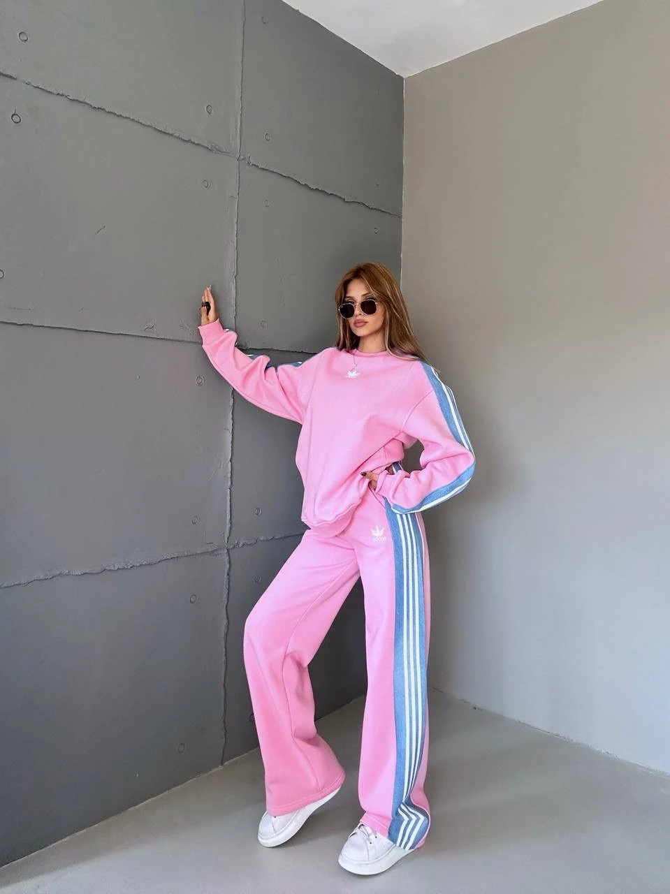 Pink Ads Oversize Eşofman Takım 