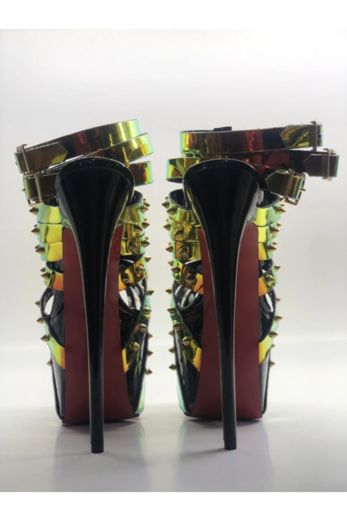 Polarisia Tarotlu Platform Topuklu Ayakkabı