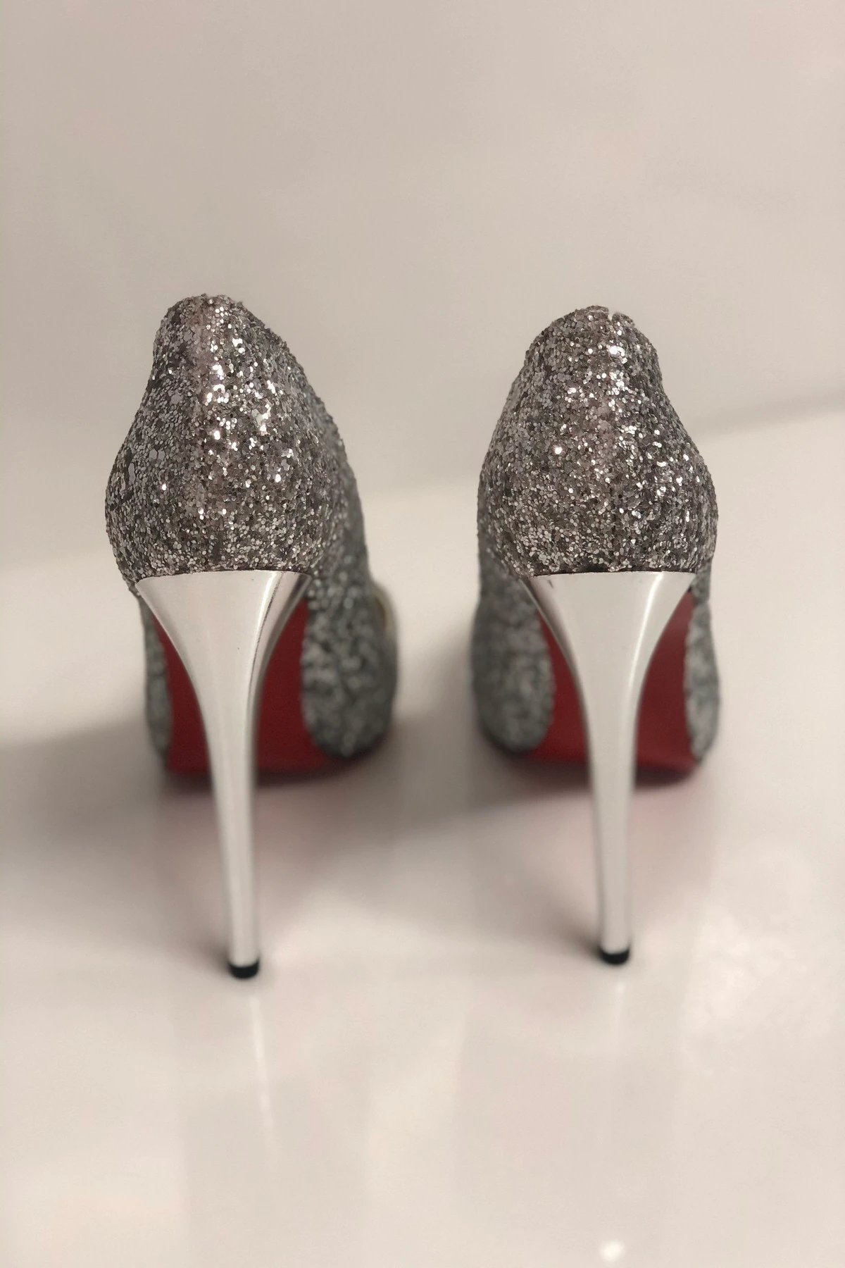 Stiletto Cam Kırığı Topuklu Ayakkabı