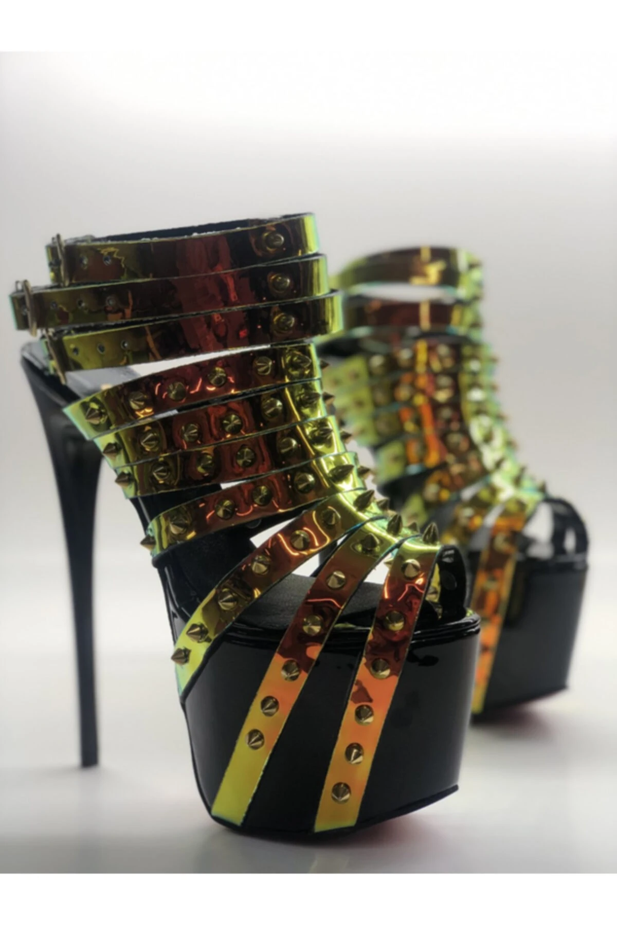 Polarisia Tarotlu Platform Topuklu Ayakkabı