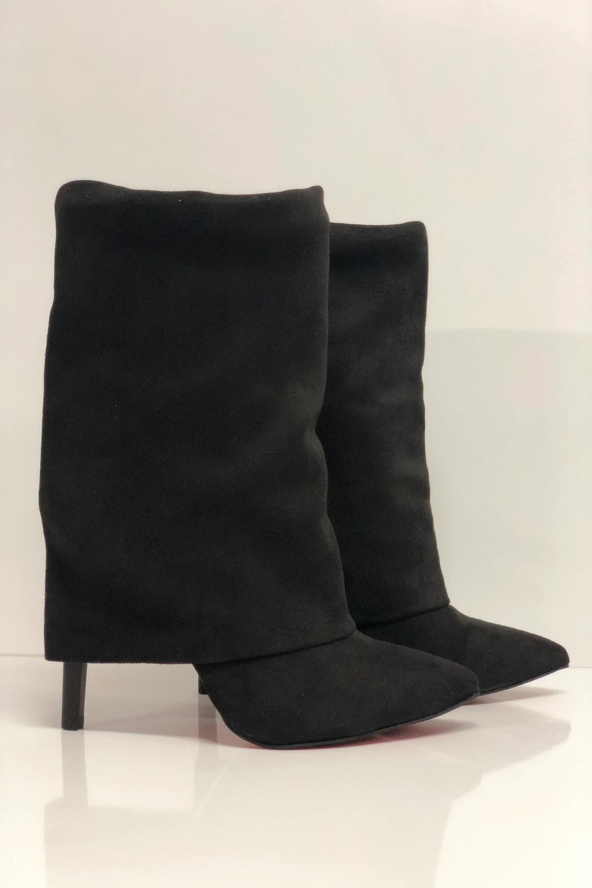 Kadın Siyah Topuklu Bot