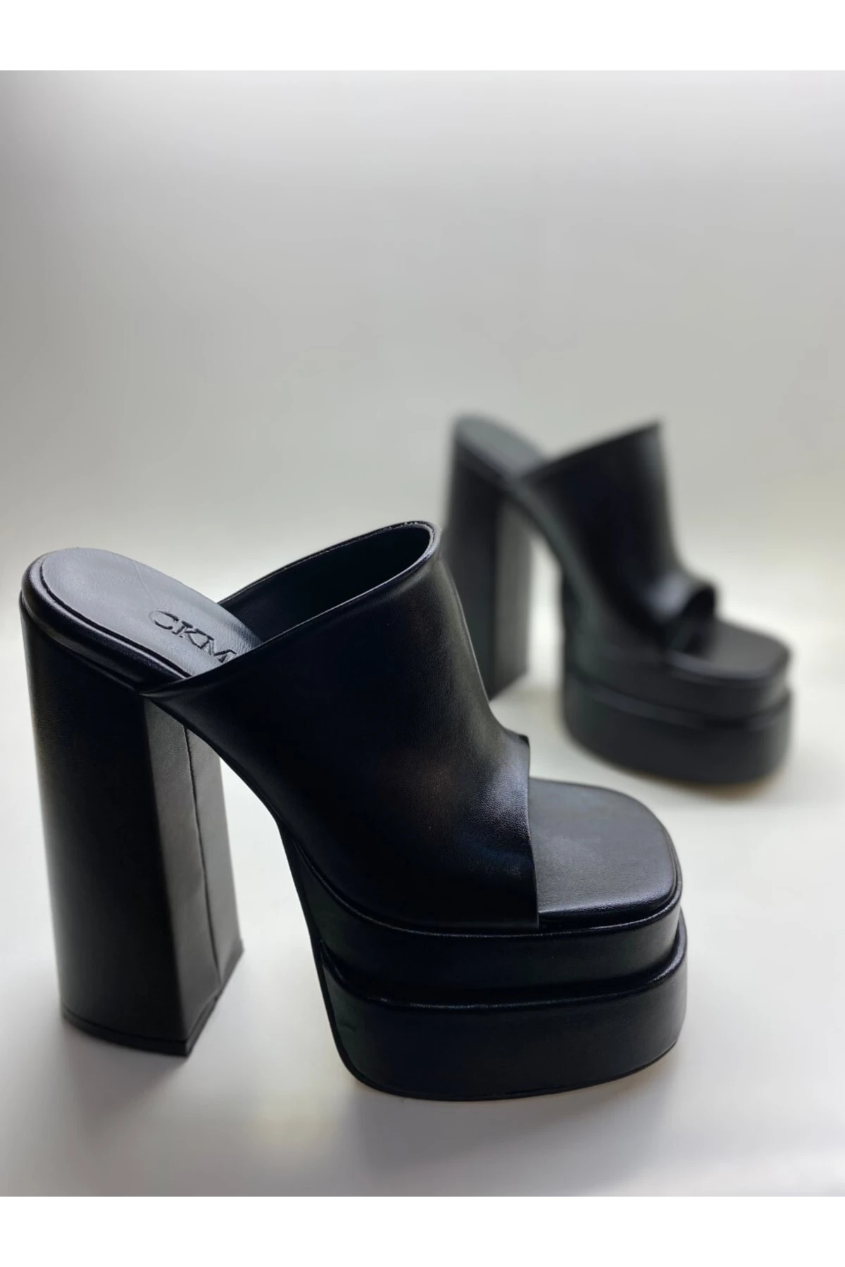 Astraeon Çift Platform Topuklu Sandalet
