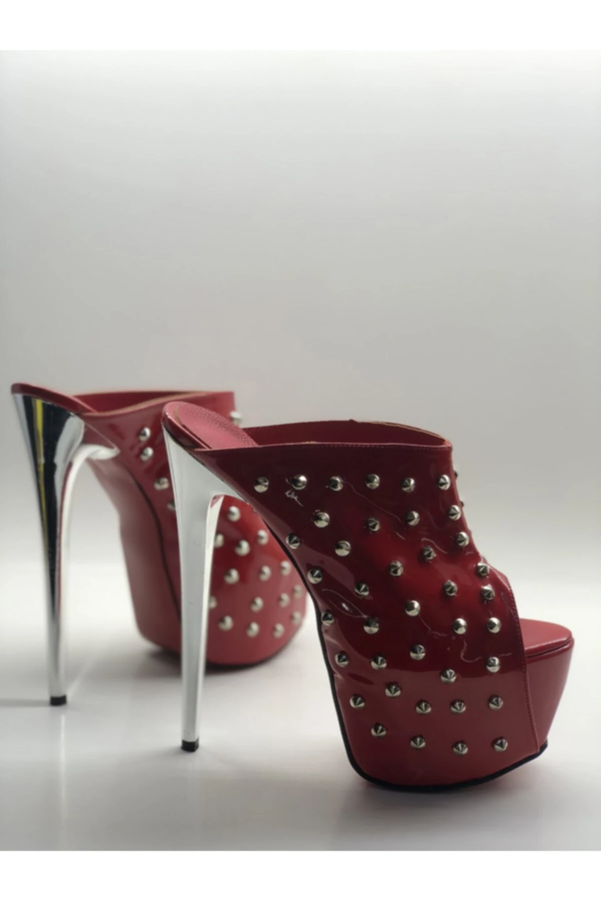 Sabo Tarotlu Hakiki Deri Astarlı Platform Topuklu Ayakkabı Sandalet