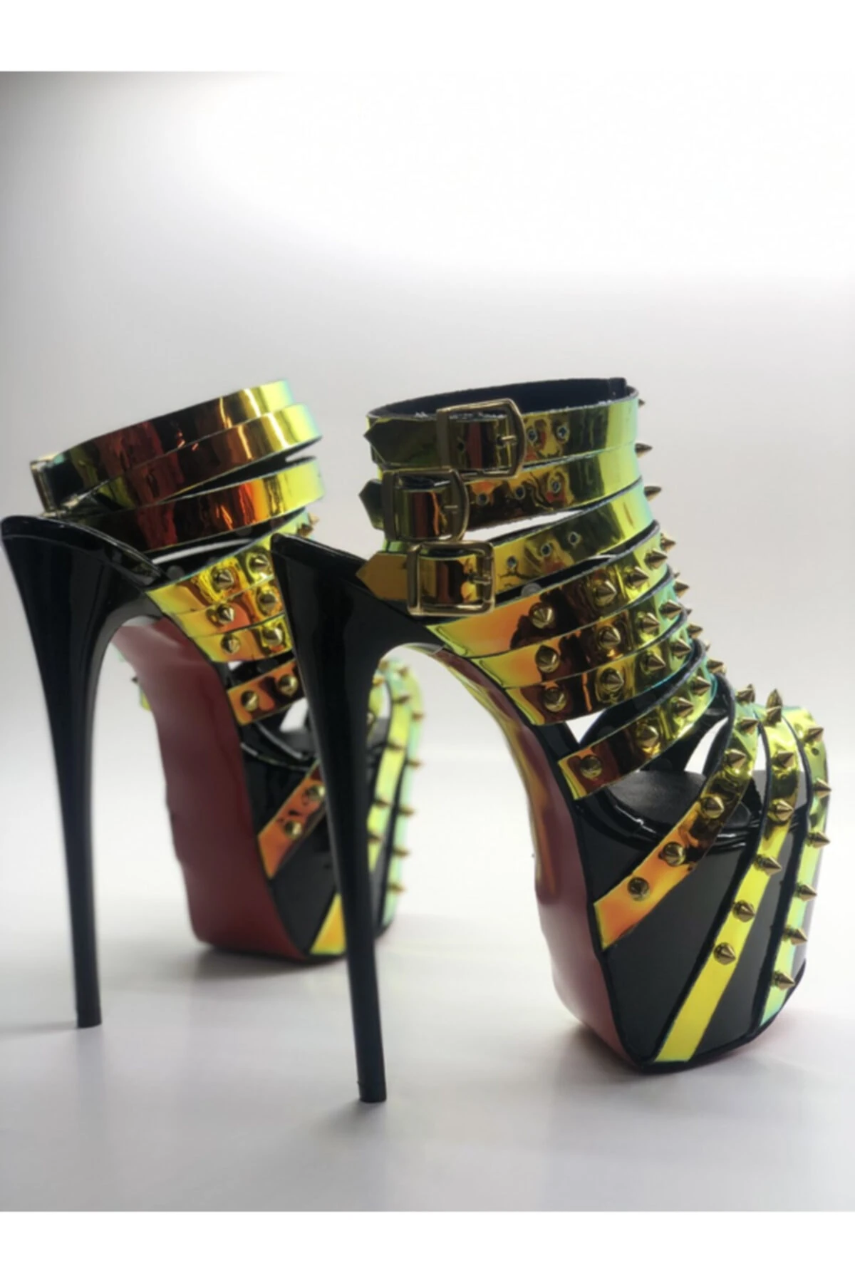 Polarisia Tarotlu Platform Topuklu Ayakkabı
