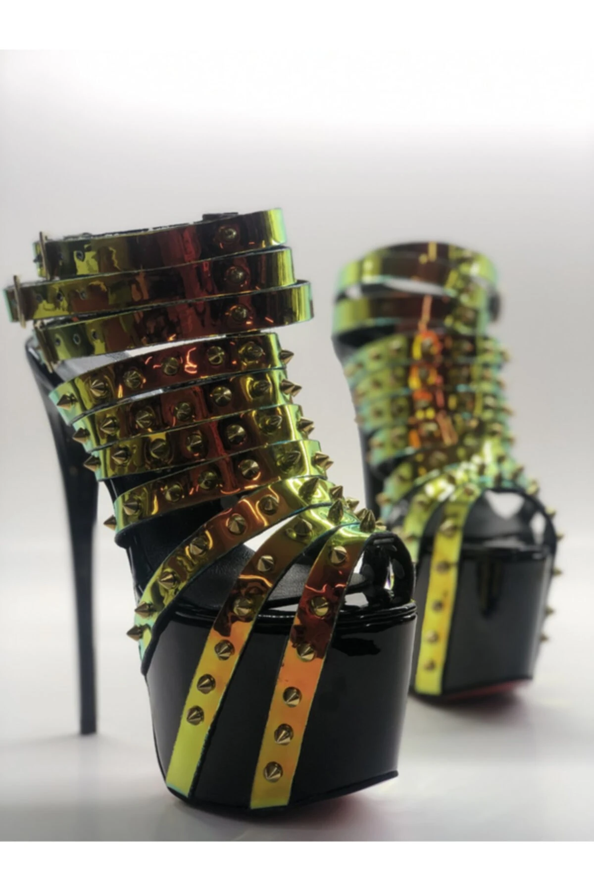 Polarisia Tarotlu Platform Topuklu Ayakkabı