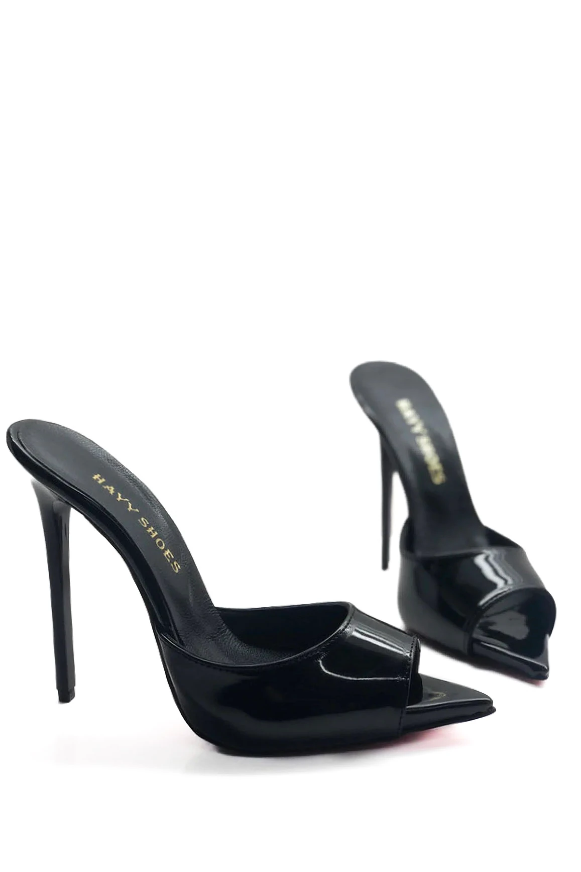 Nova Hakiki Deri Astarlı Gizli Platformlu Kadın Topuklu Terlik