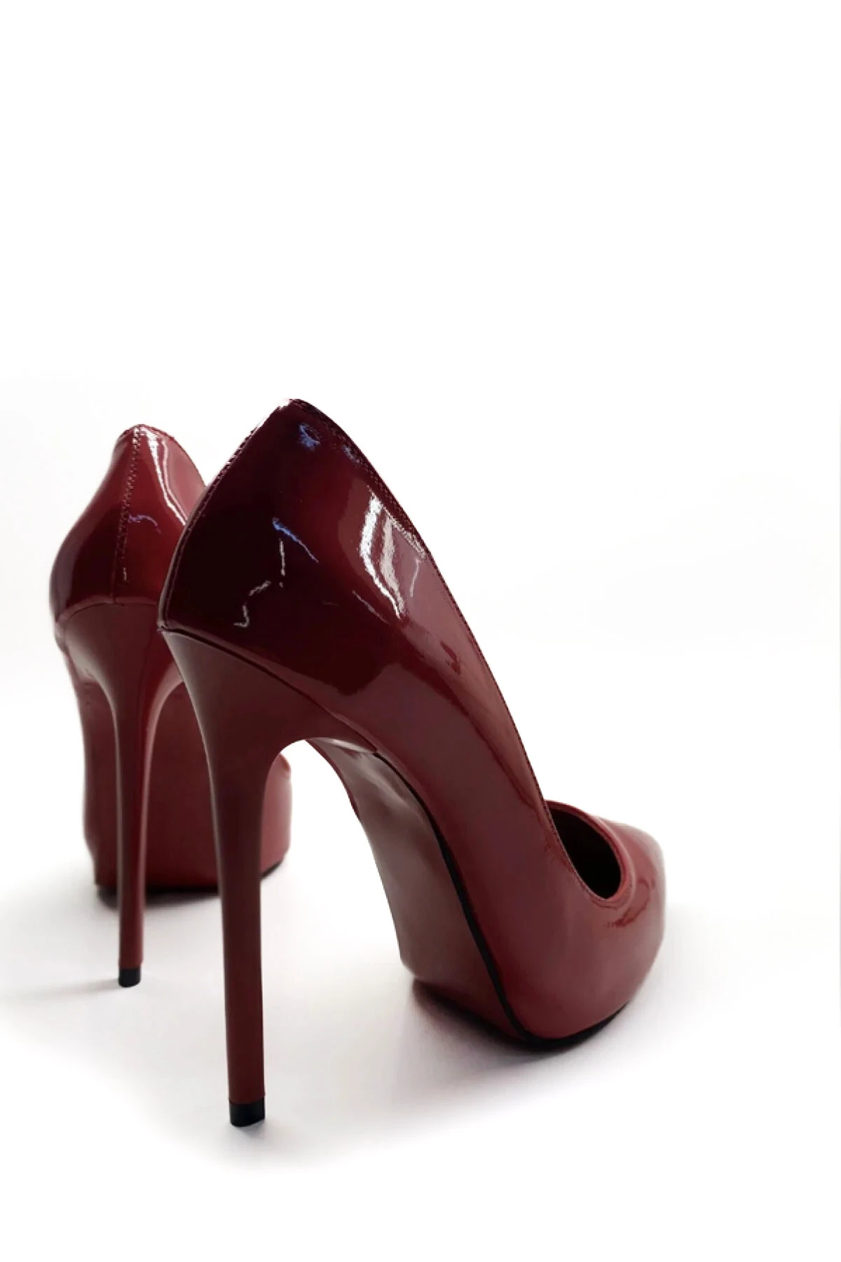 Andromeda Hakiki Deri Astarlı Gizli Platformlu Stiletto Yüksek Topuklu Ayakkabı
