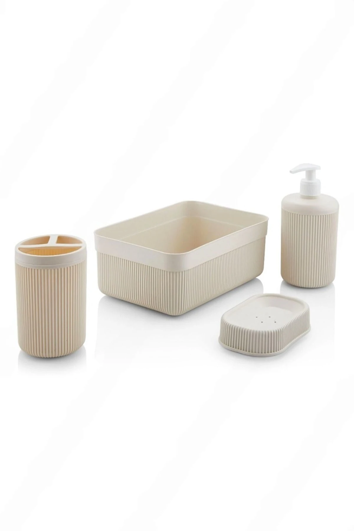 4lü Banyo Seti KREM