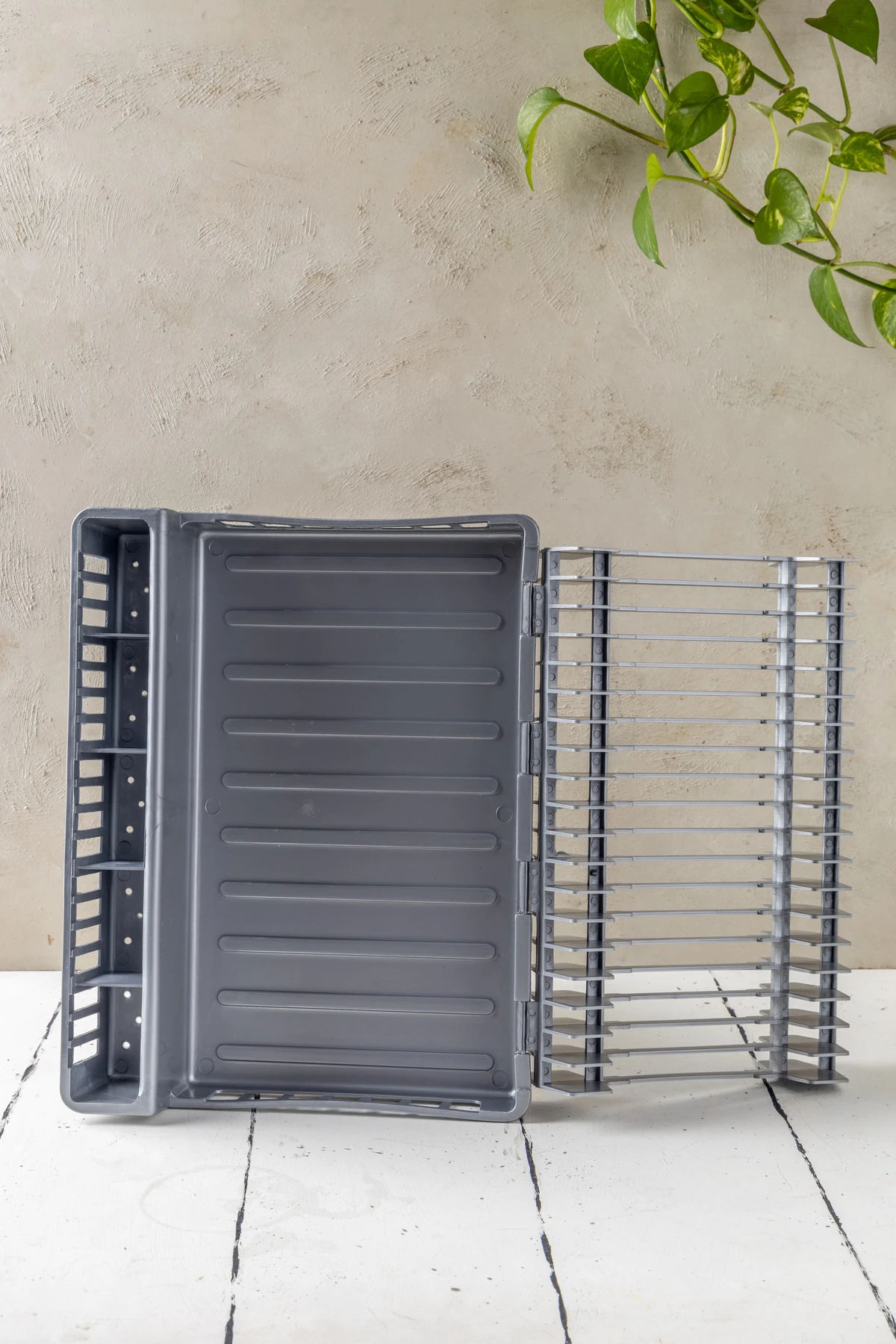 Tezgah Üstü Katlanır Bulaşıklık - Tabaklık - Kurutmalık Bulaşık Düzenleyicisi