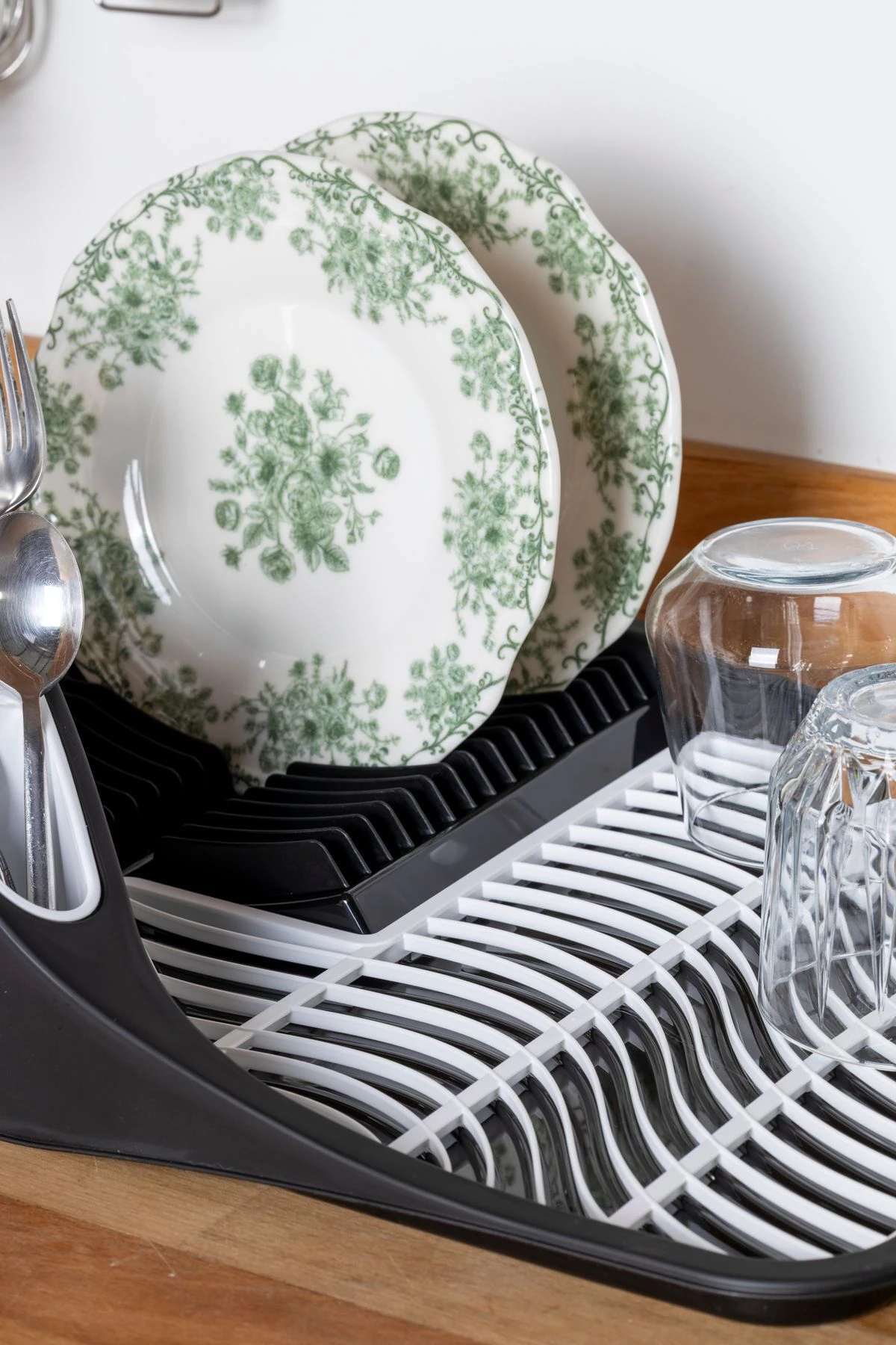 Tezgah Üstü Bulaşık Kurutmalığı Siyah