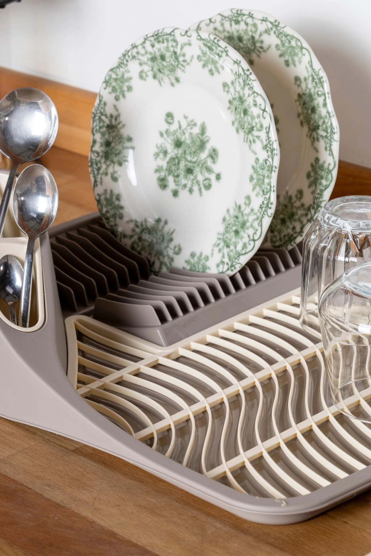 Tezgah Üstü Bulaşık Kurutmalığı Bej