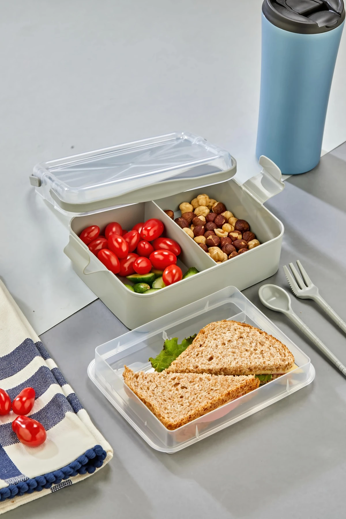 Beslenme Kutusu Açık Mavi