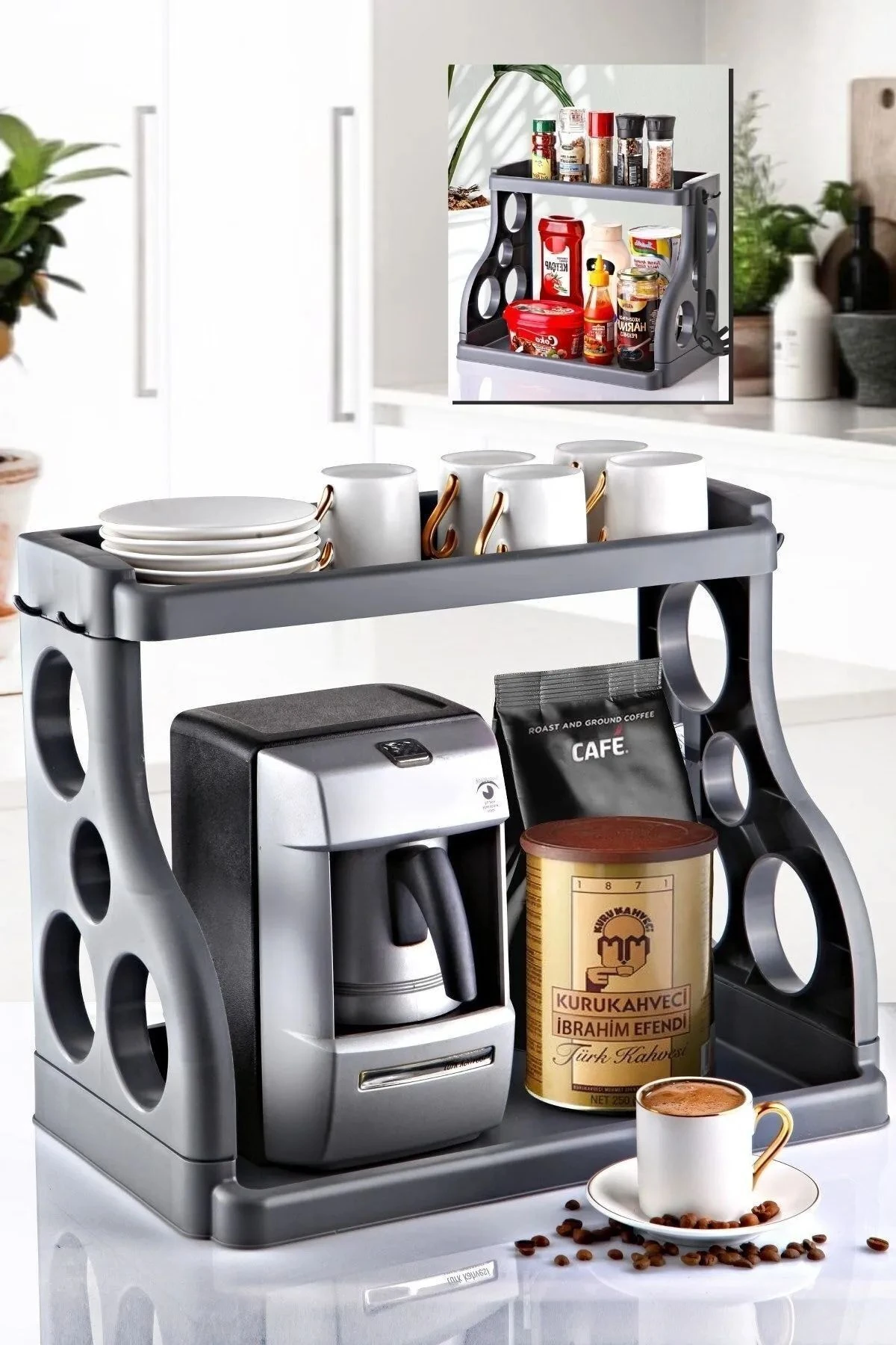 Tezgah Üstü Çok Amaçlı Elegance Organizer