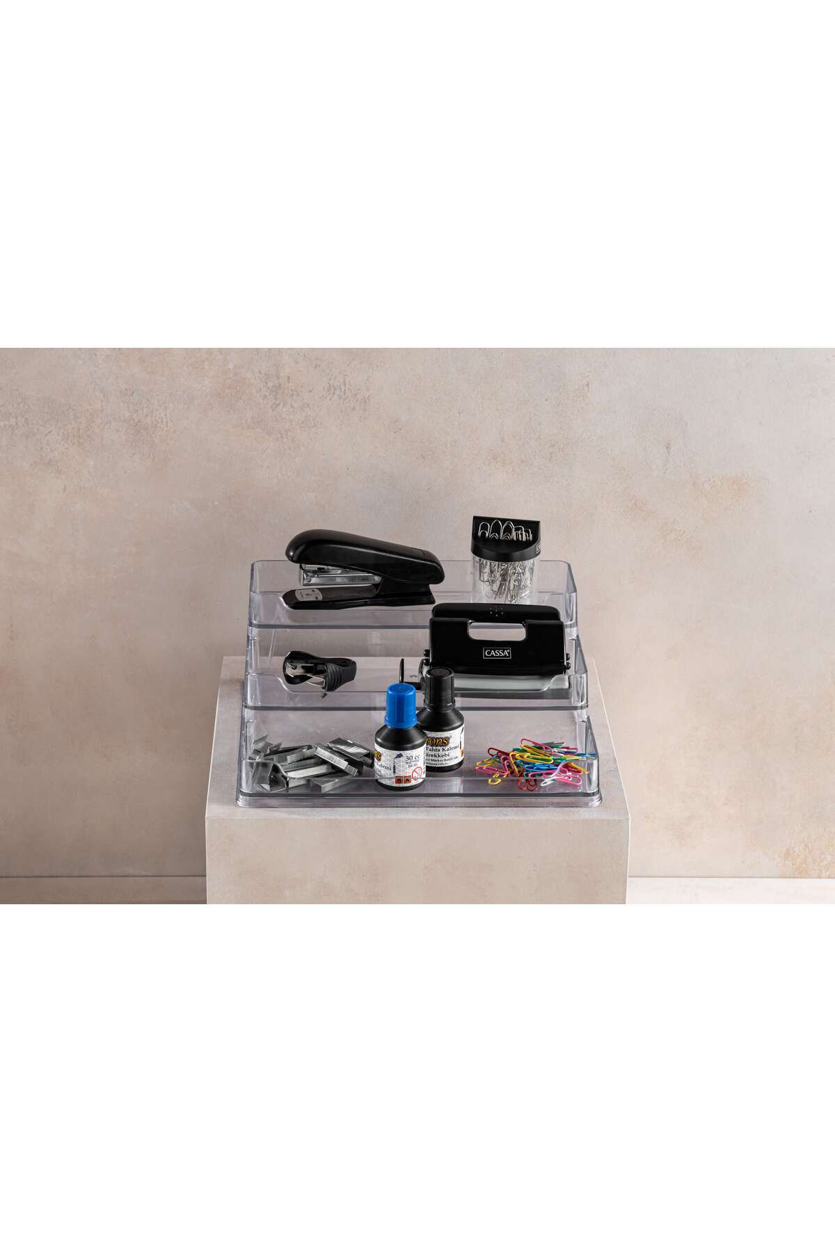 Kozmetik,Banyo,Mutfak Düzenleyici Clear Stand Organizer