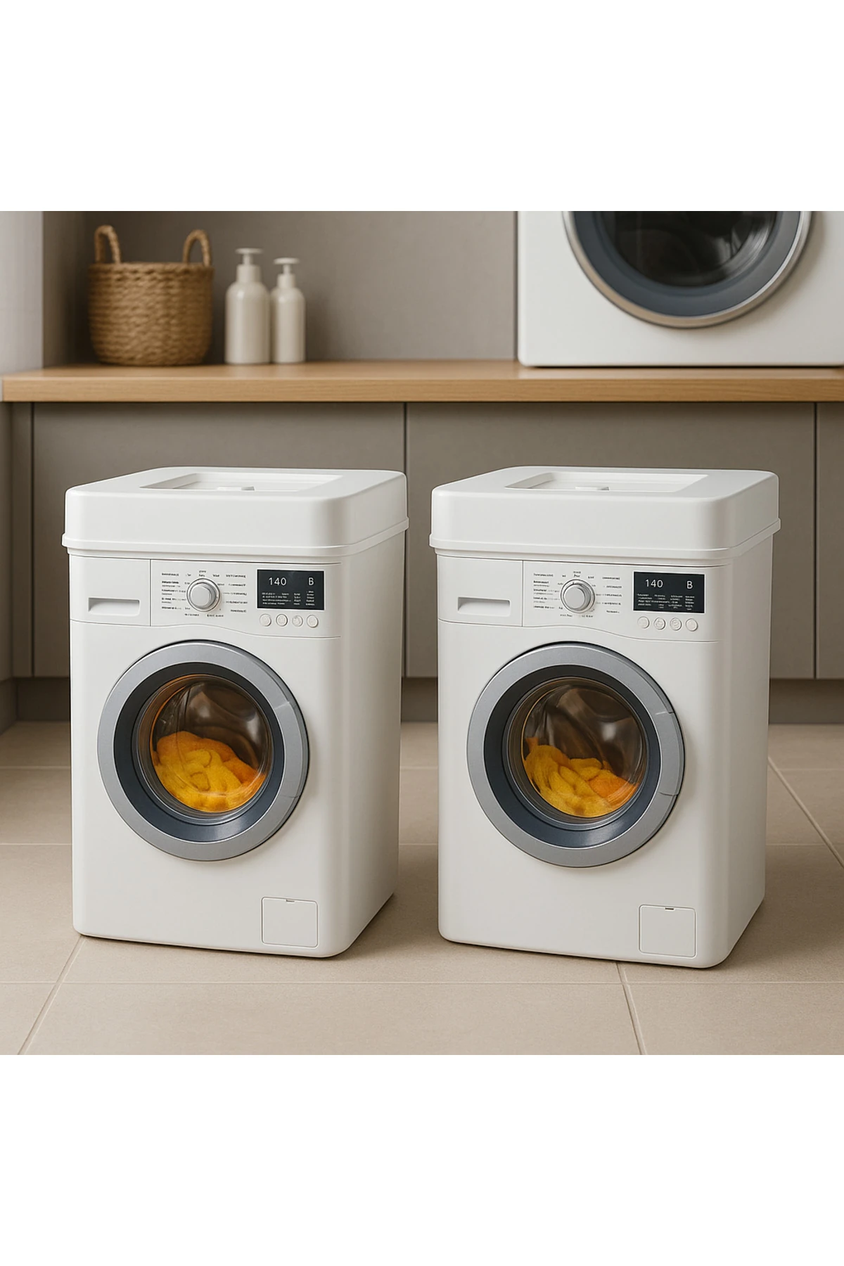 Deterjan Kutusu 3.5 Litre Kapasiteli Saklama Kutusu Banyo Düzenleyici 2 Adet