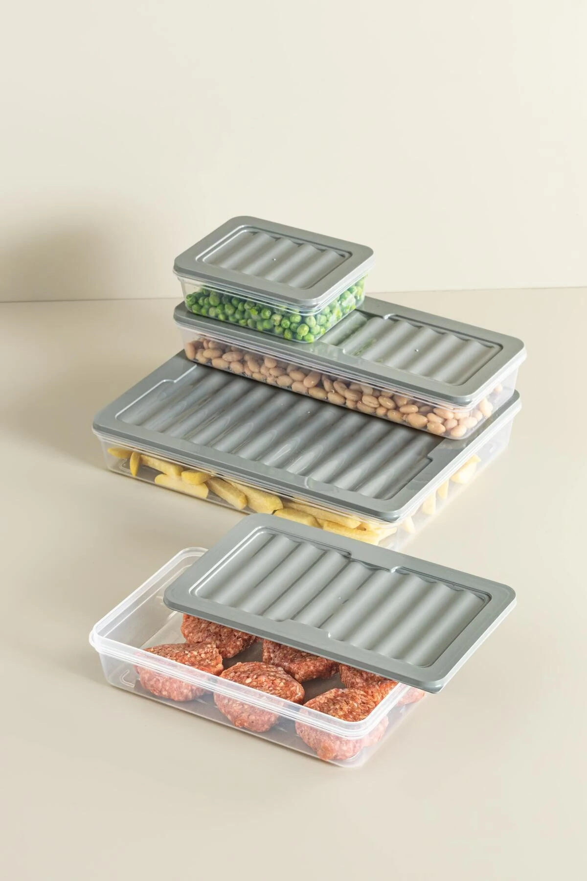 18'li Set Freshbox Mikrodalga Ve Difrize Uygun Saklama Kabı