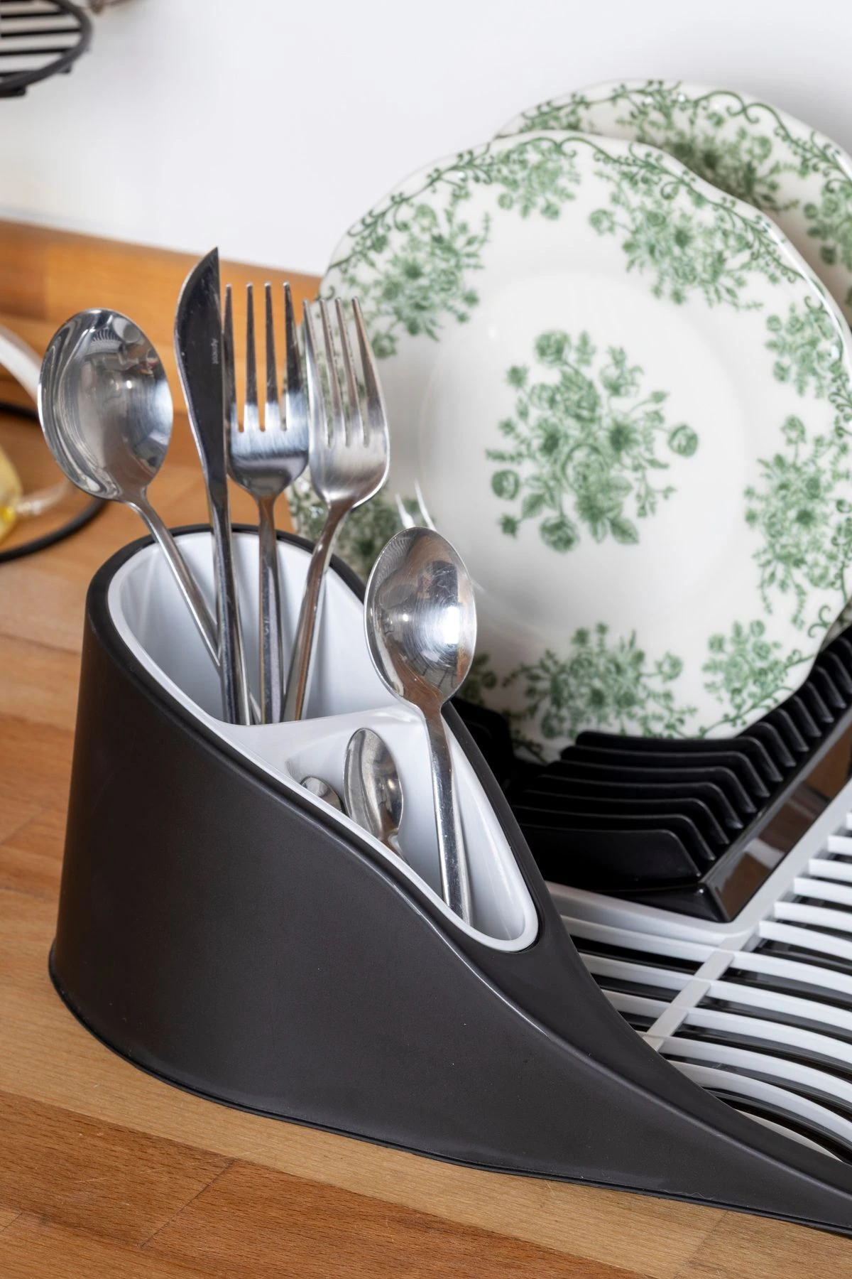 Tezgah Üstü Bulaşık Kurutmalığı Siyah