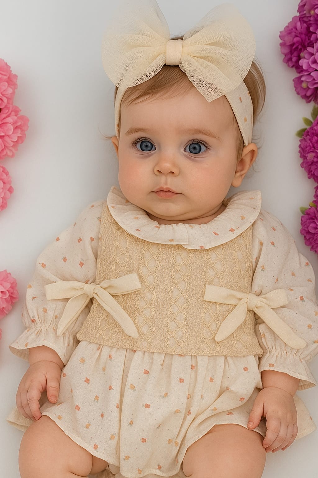 SÜVETERLİ İKİ PARÇA KIZ BEBEK ELBİSE 