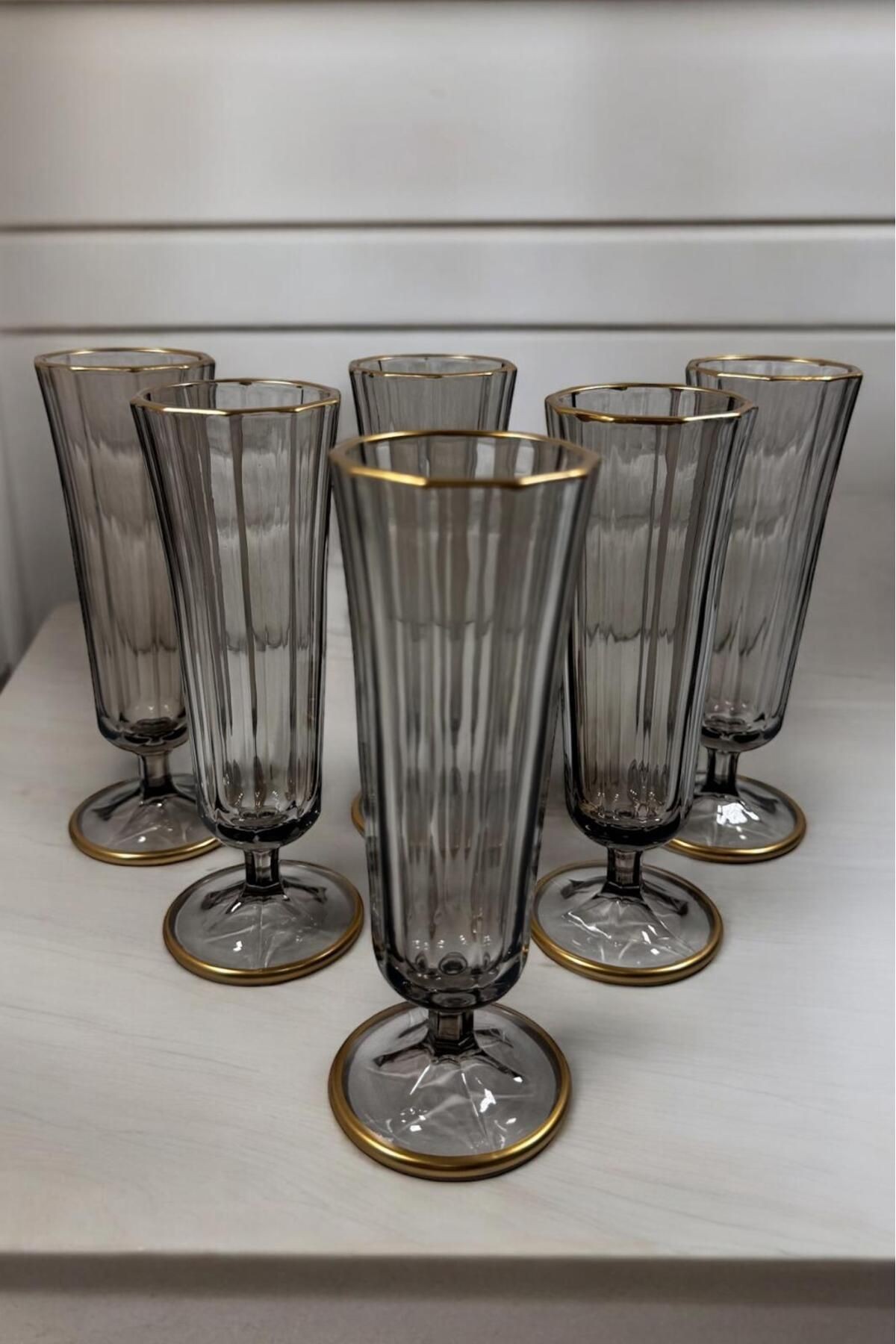 Füme Gold Flüt Bardak