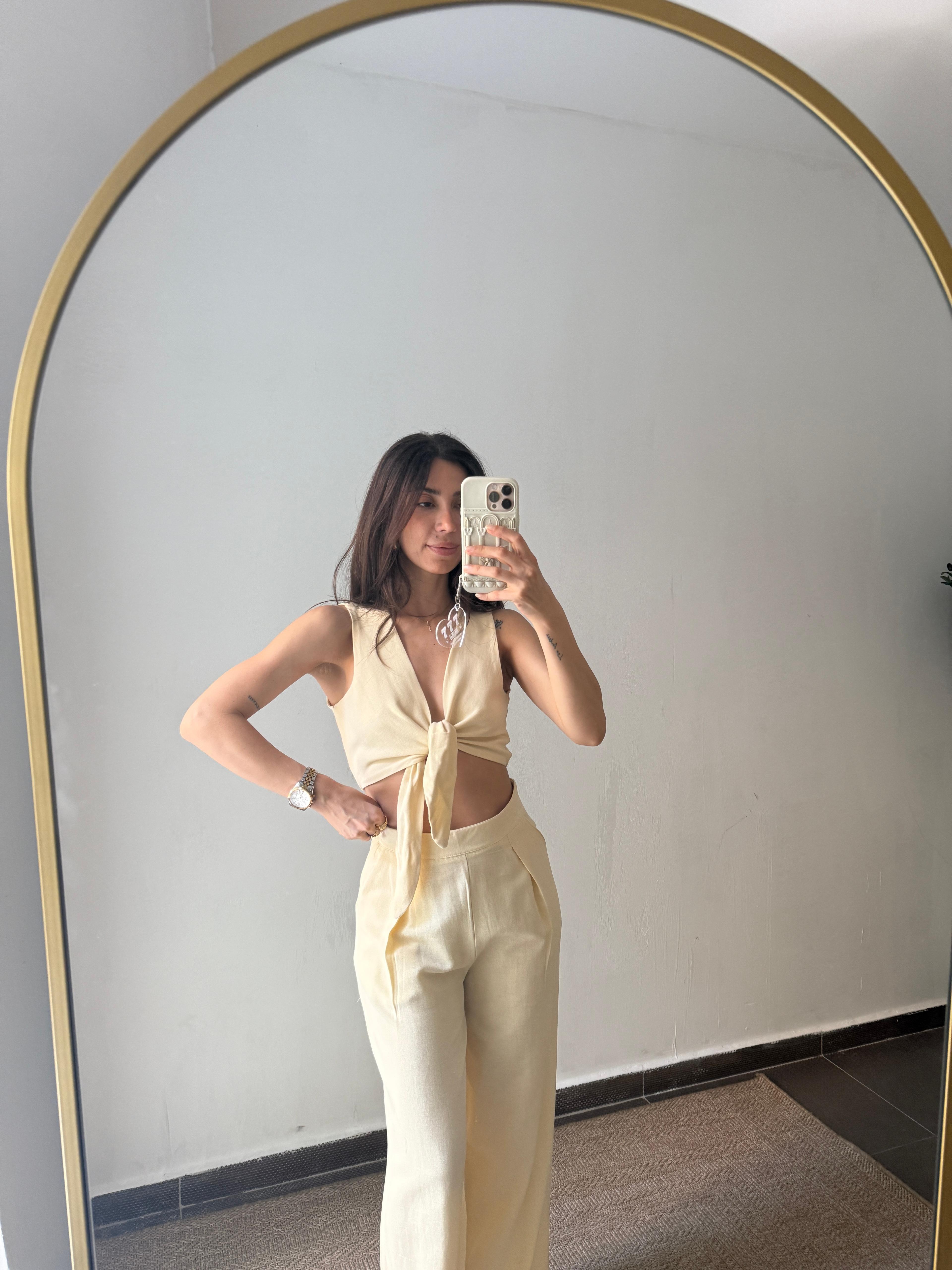 KETEN BUTTER YELLOW TAKIM