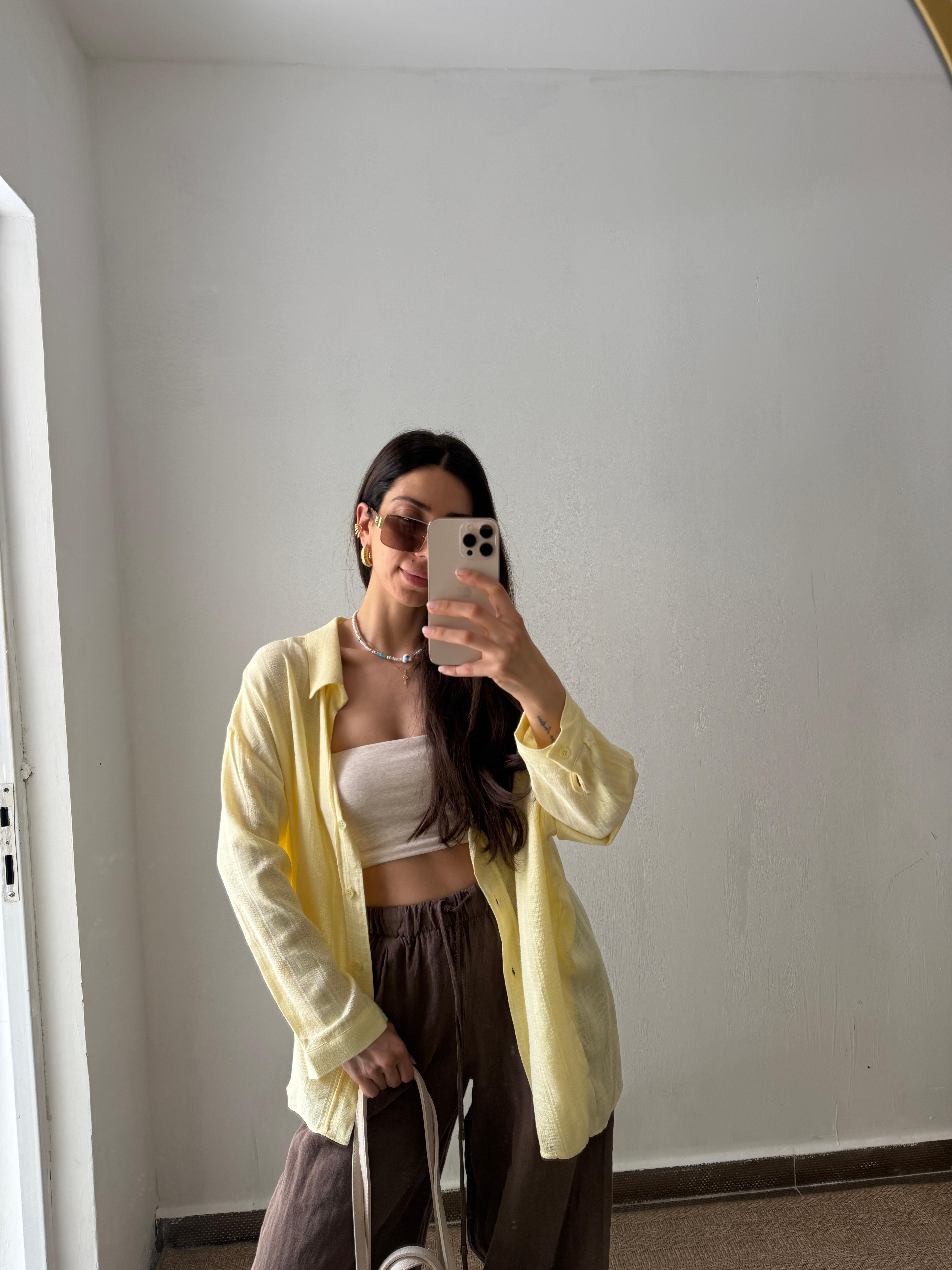 BUTTER YELLOW GÖMLEK