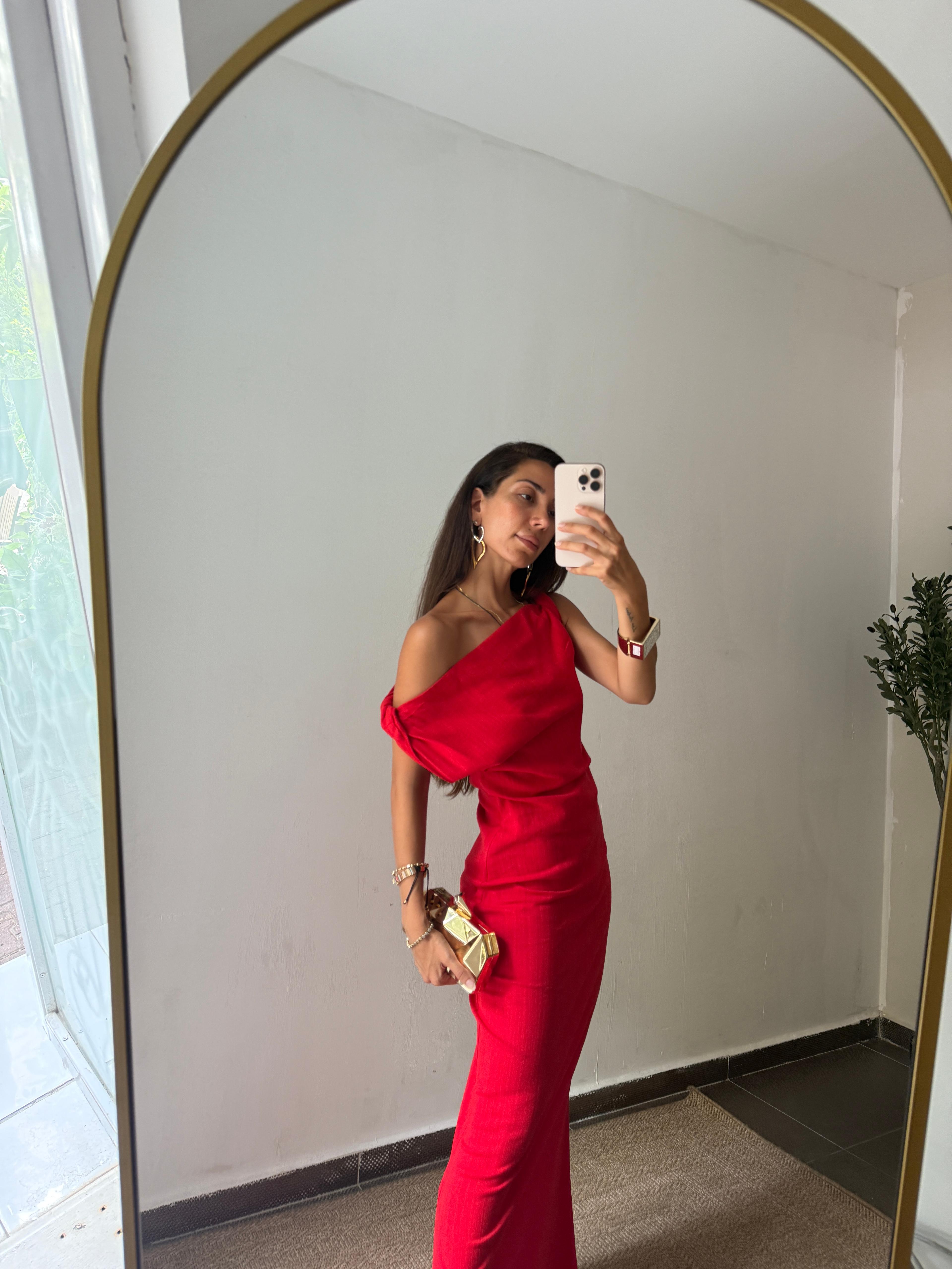 KIRMIZI KETEN MAXİ KOPEN