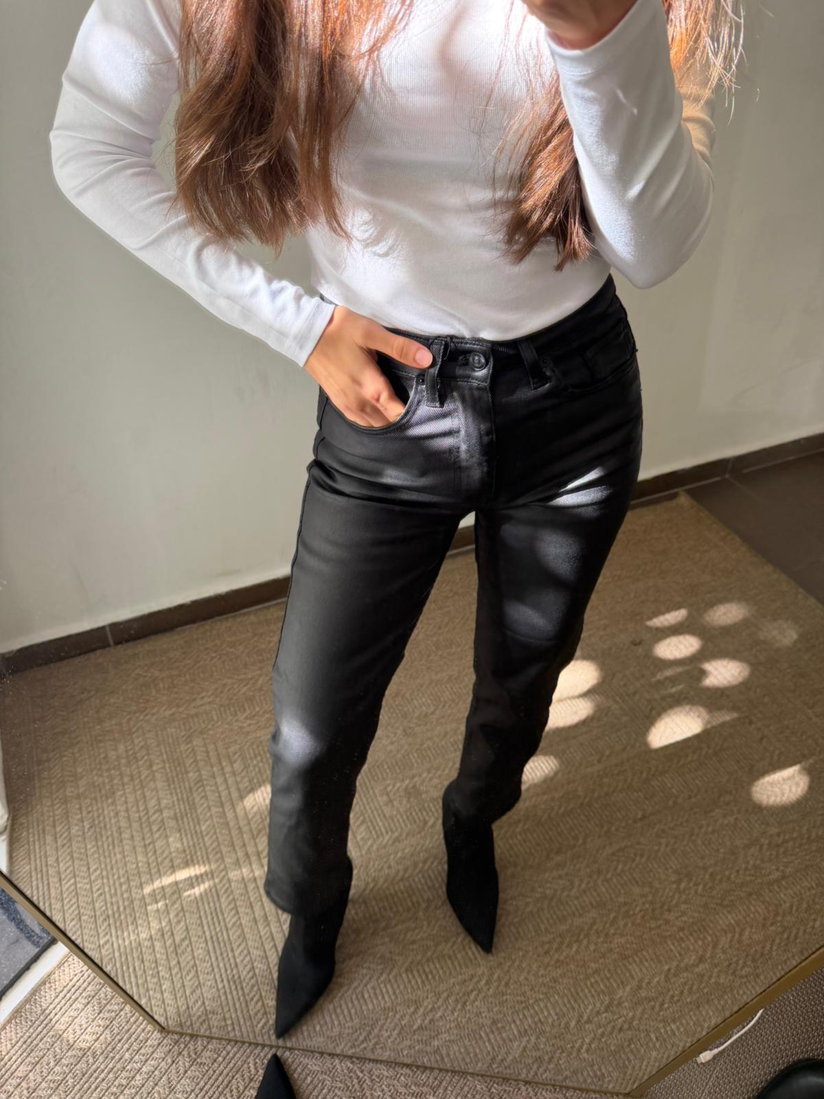 MUMLU PANTOLON - Siyah