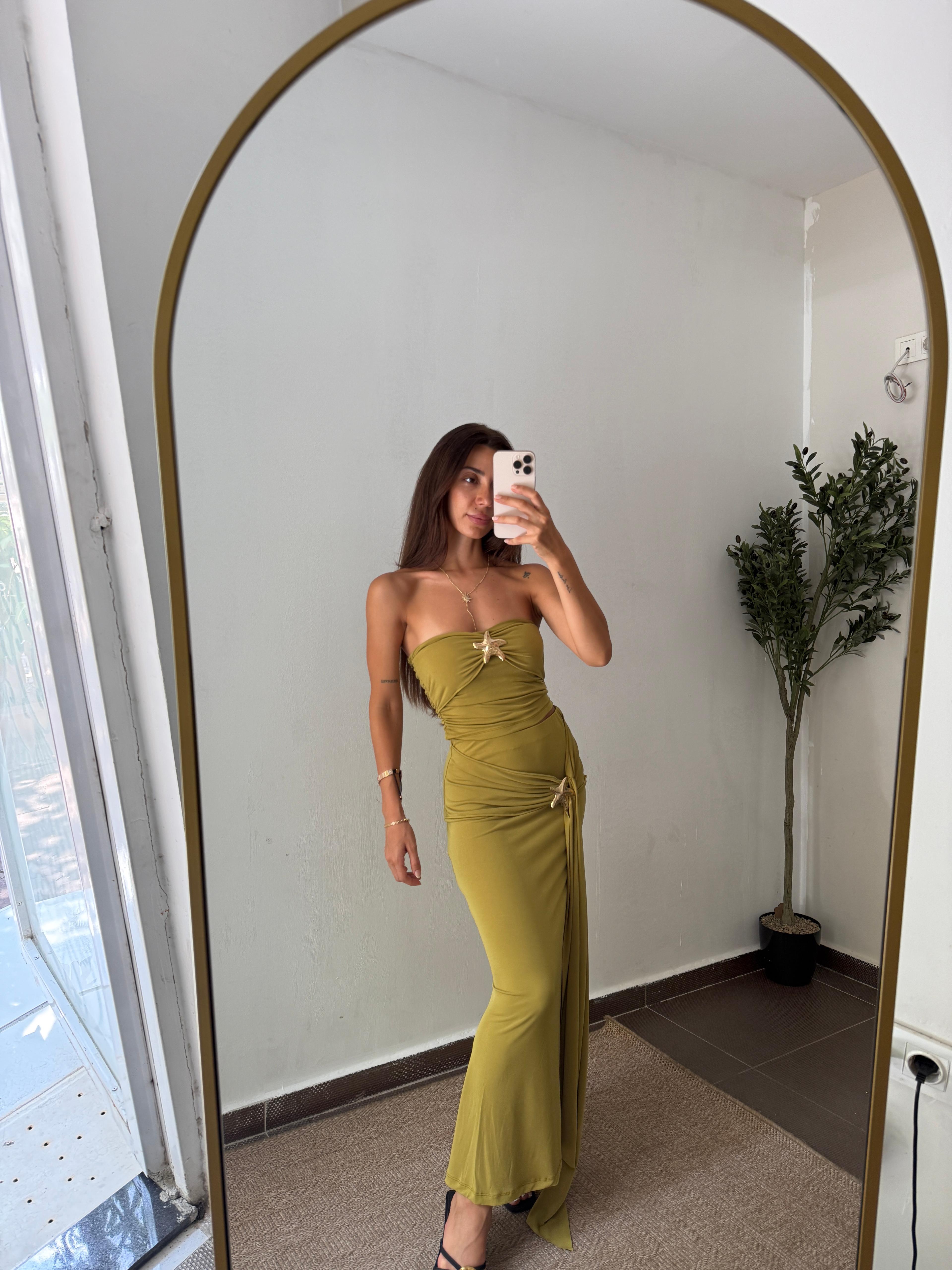 GOLD DENİZ TAKIM CHERİE YAĞYEŞİL