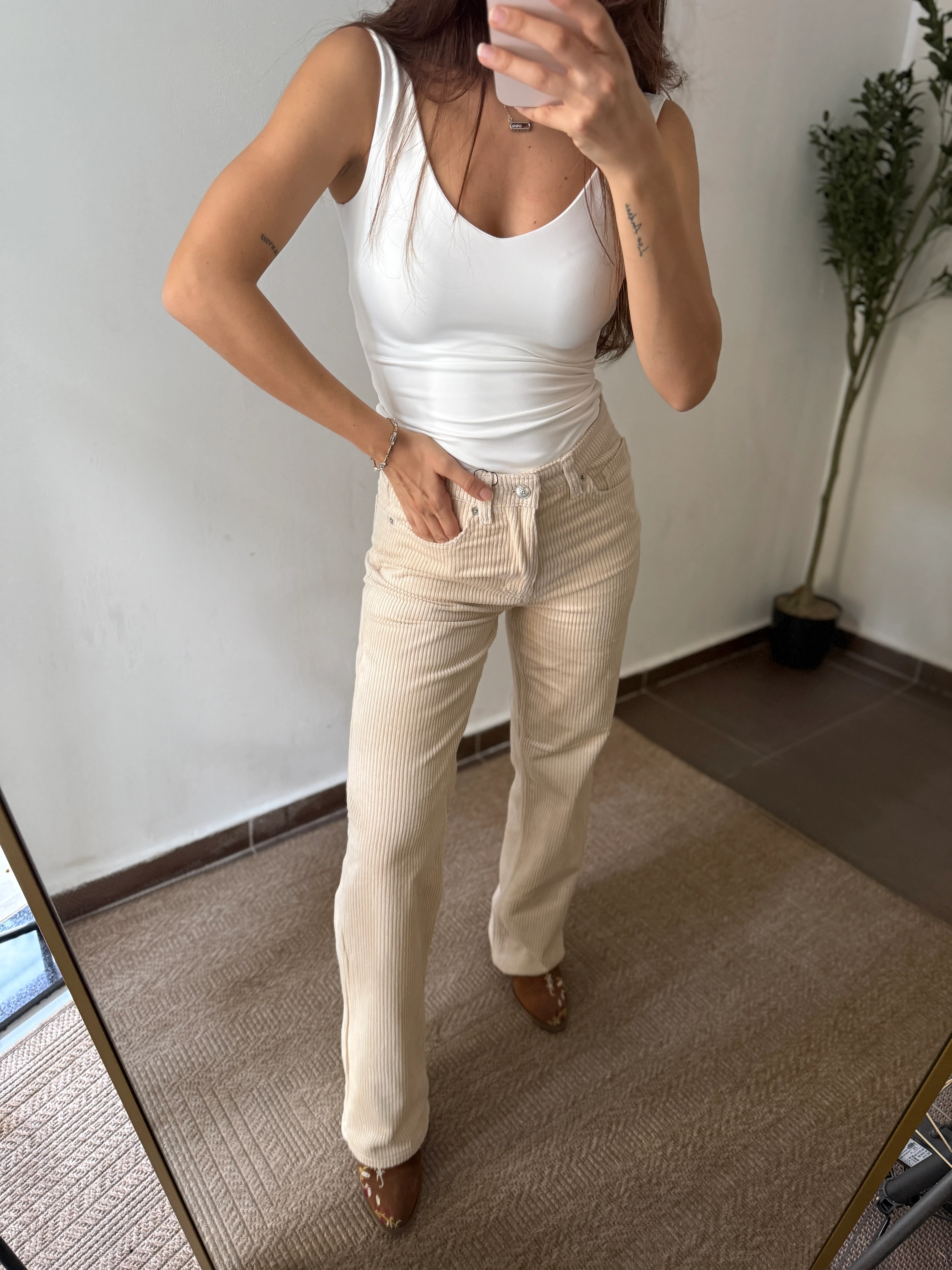 KADIFE JEAN PANTOLON 