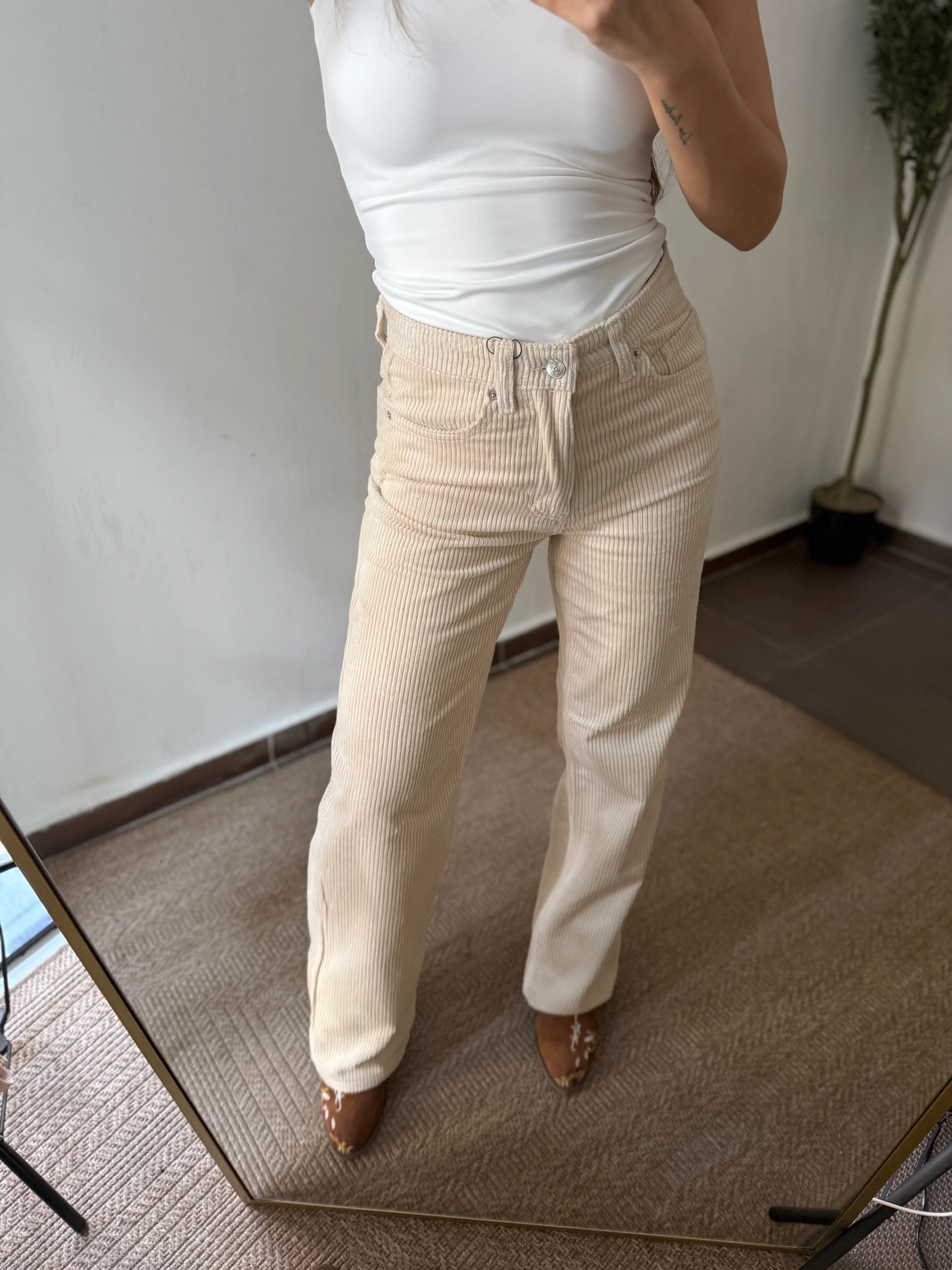 KADIFE JEAN PANTOLON 