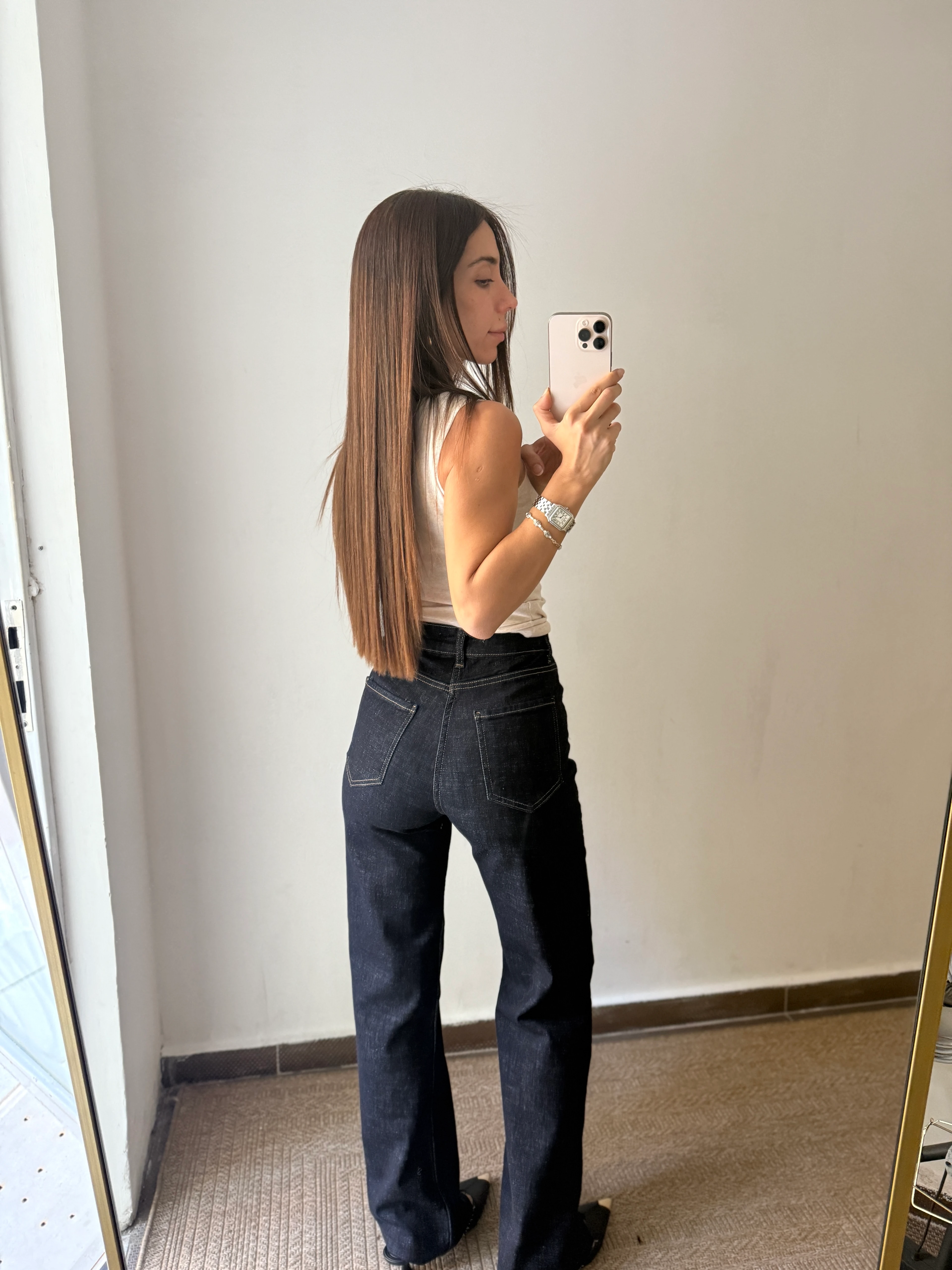 KOYU RENK STRAİGHT MRK MODEL JEAN 