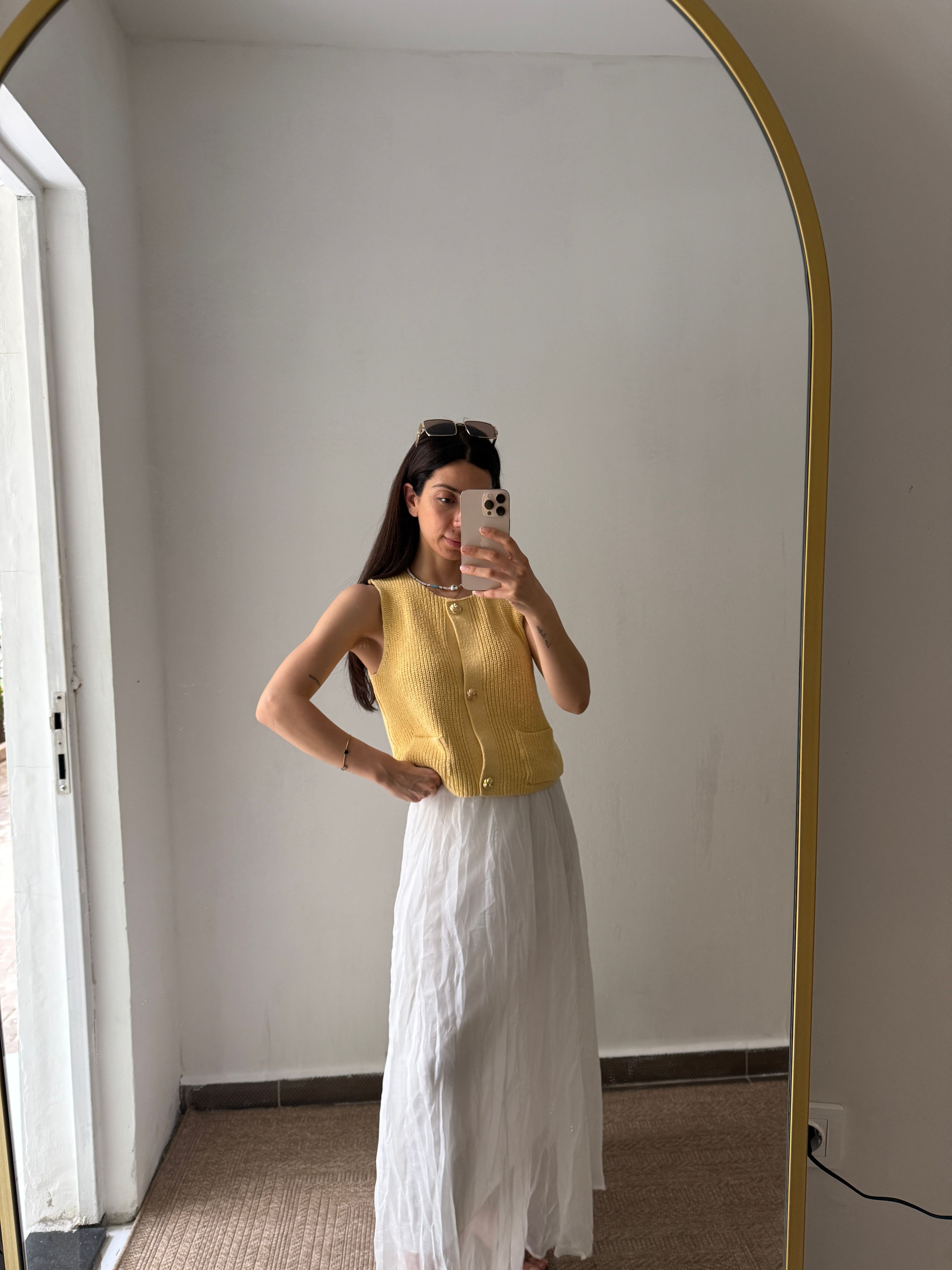GOLD DETAYLI YELEK