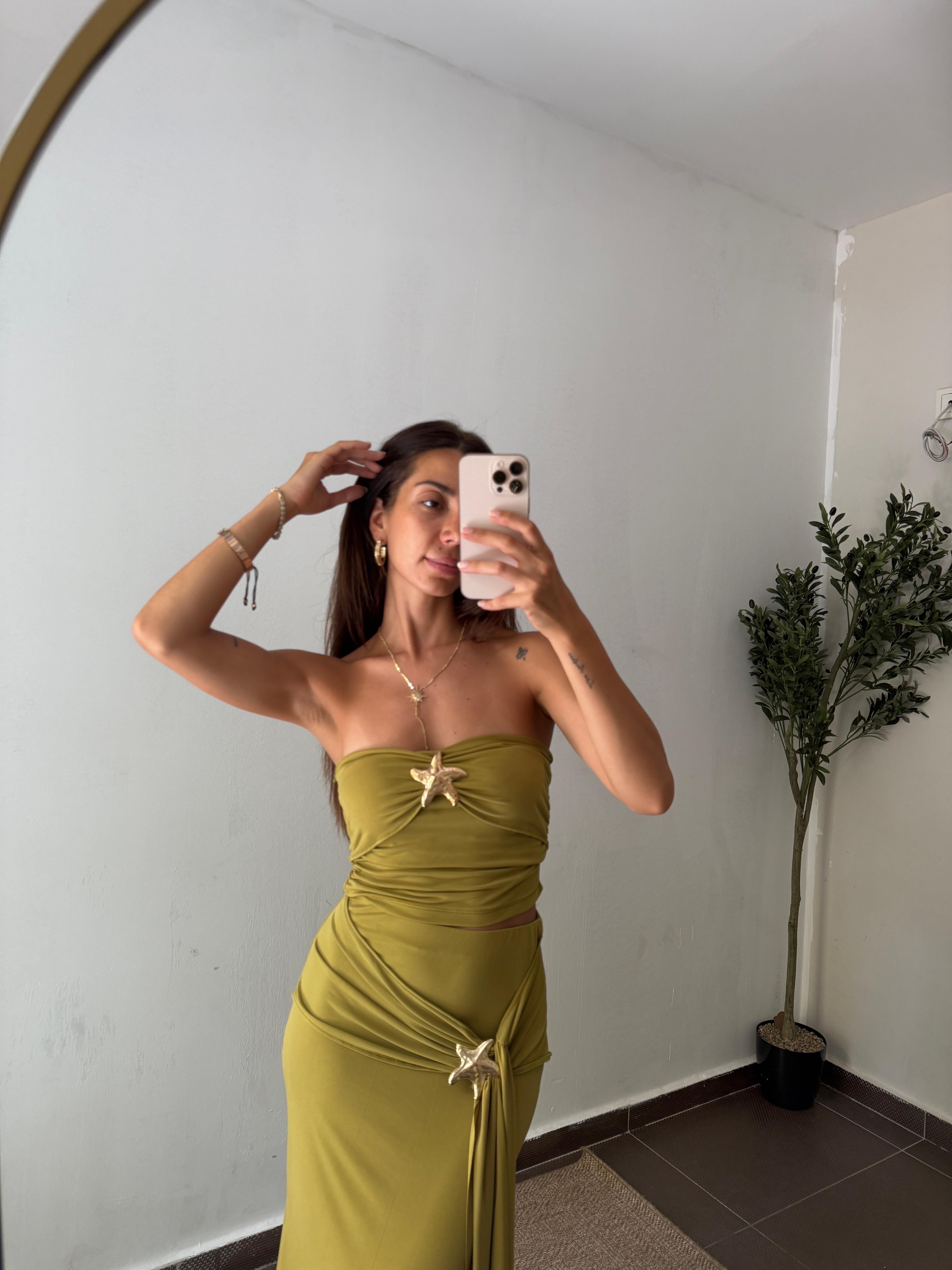 GOLD DENİZ TAKIM CHERİE YAĞYEŞİL