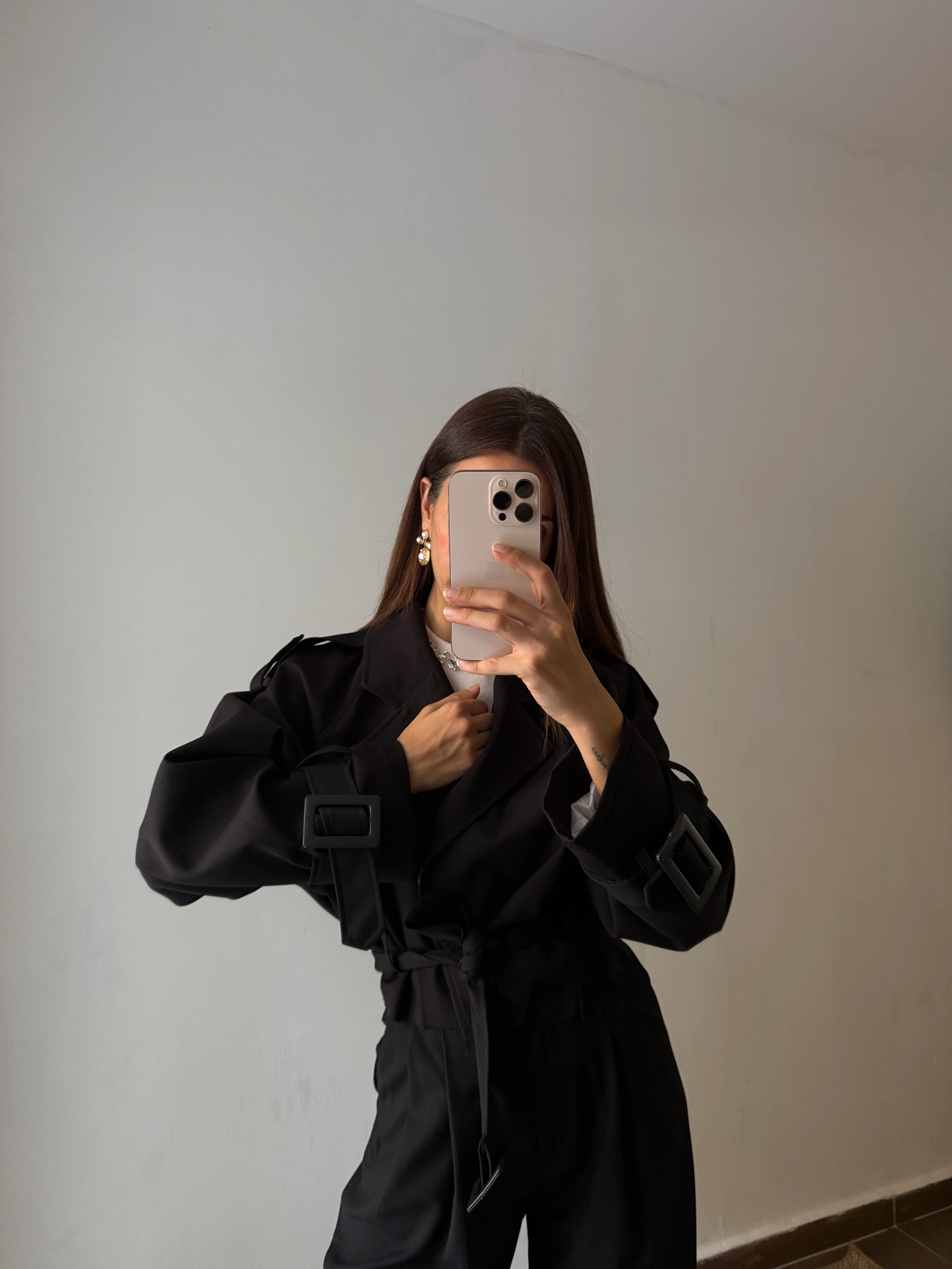 REGLAN KISA TRENÇKOT