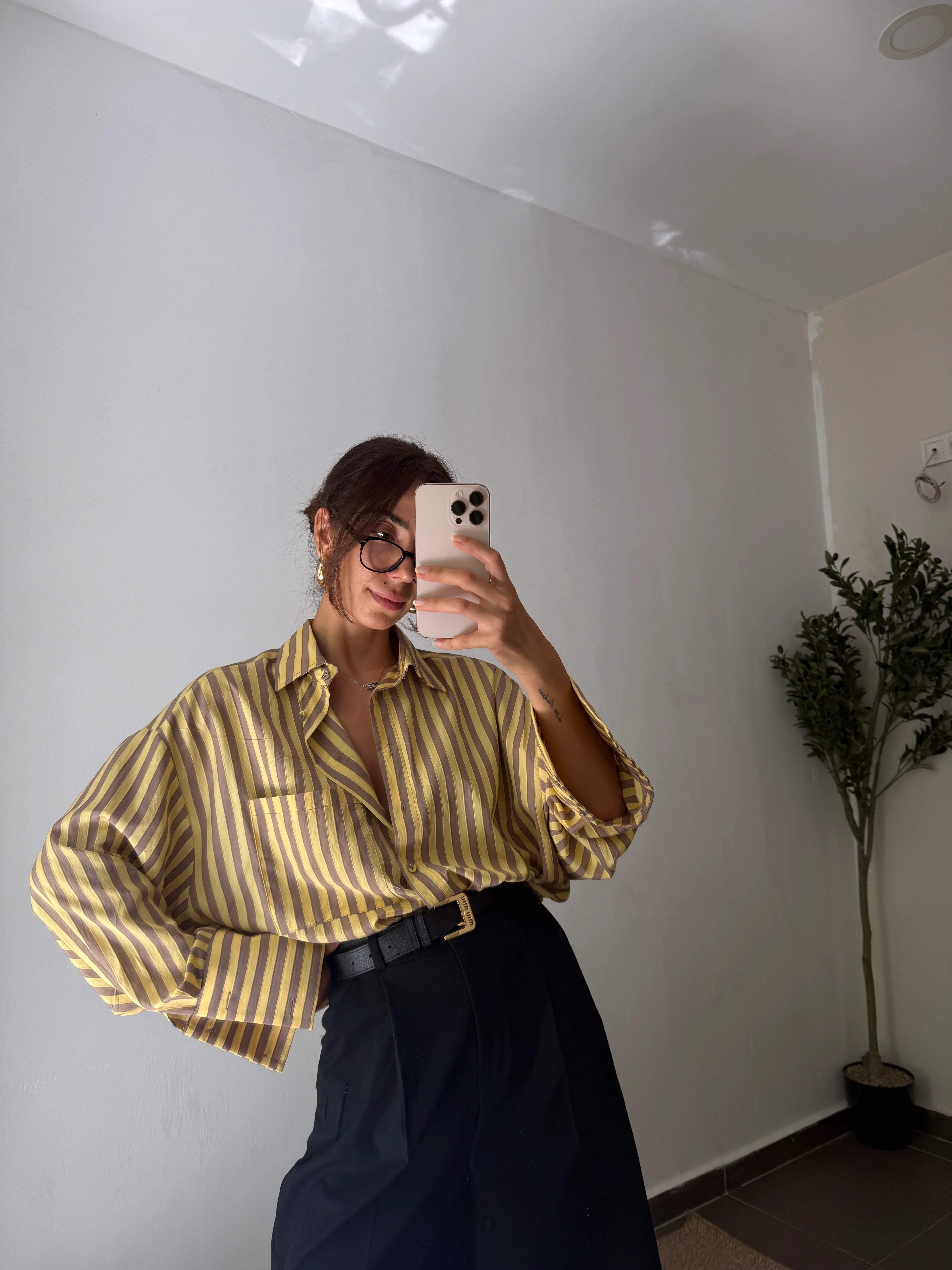 PREMİUM ÇİZGİLİ GÖMLEK 